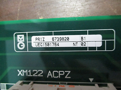 Merlin Gerin PRIZ PLC Rack 6739820 *Broken Clip* Used