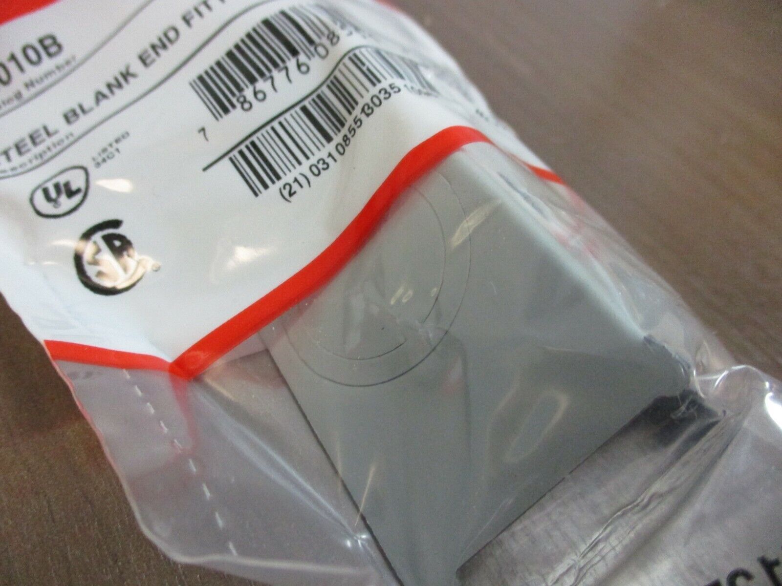 Wiremold Blank End Fitting G3010B Gray *Box of 4* New Surplus