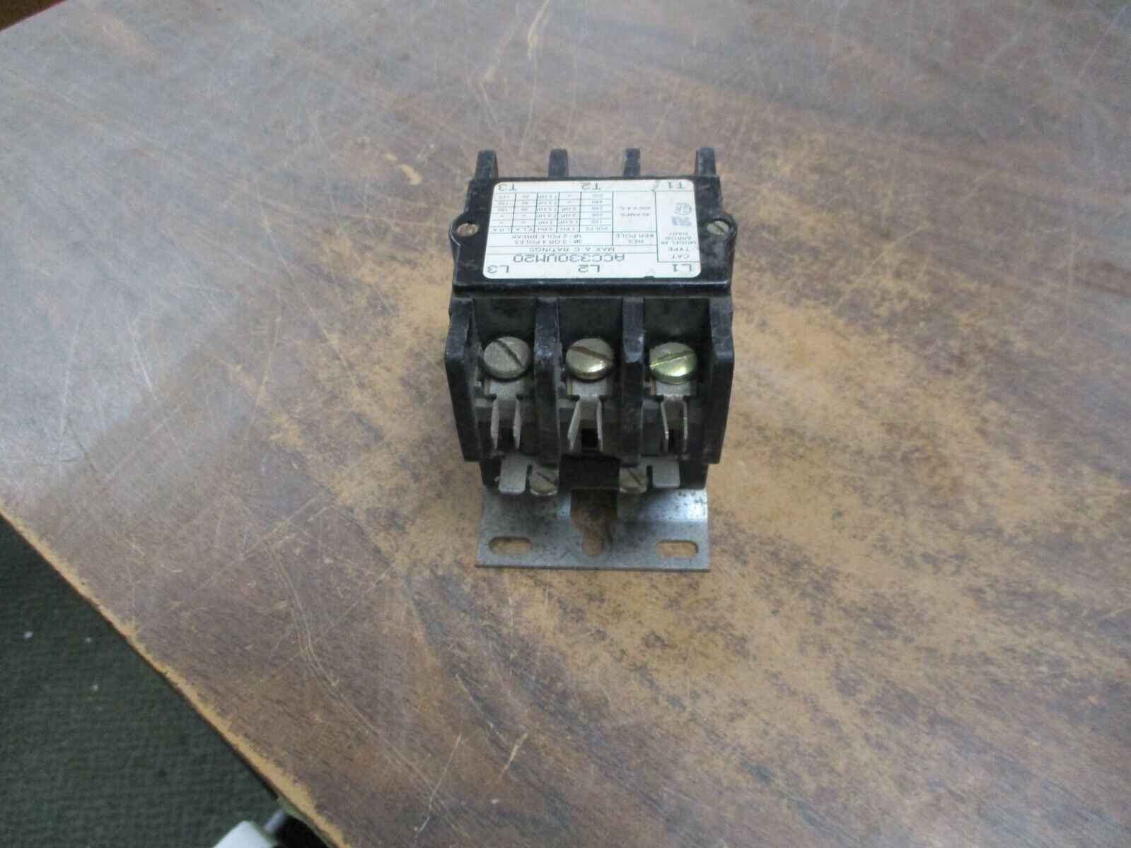 Arrow Hart Model 86 Contactor ACC330UM20 110-120V Coil 40A 600V Used