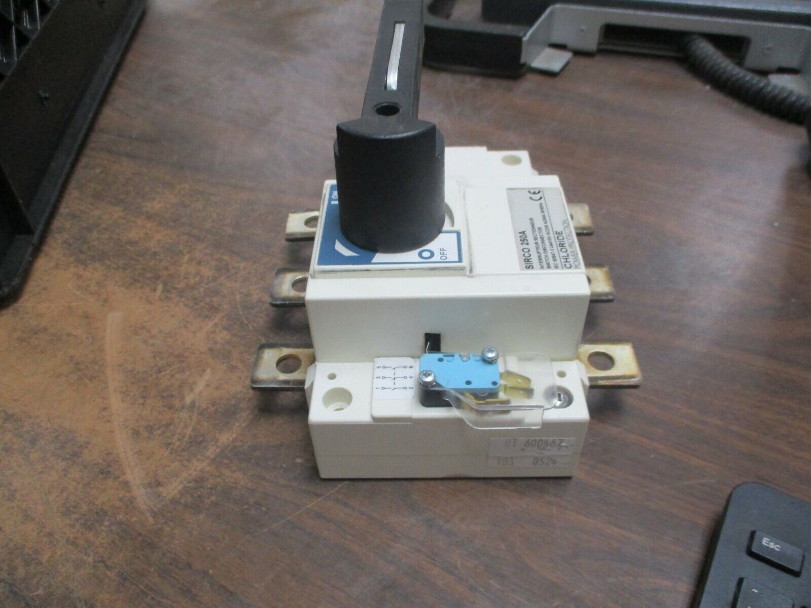 Sirco Disconnect Switch IEC 60947-3 250A Used