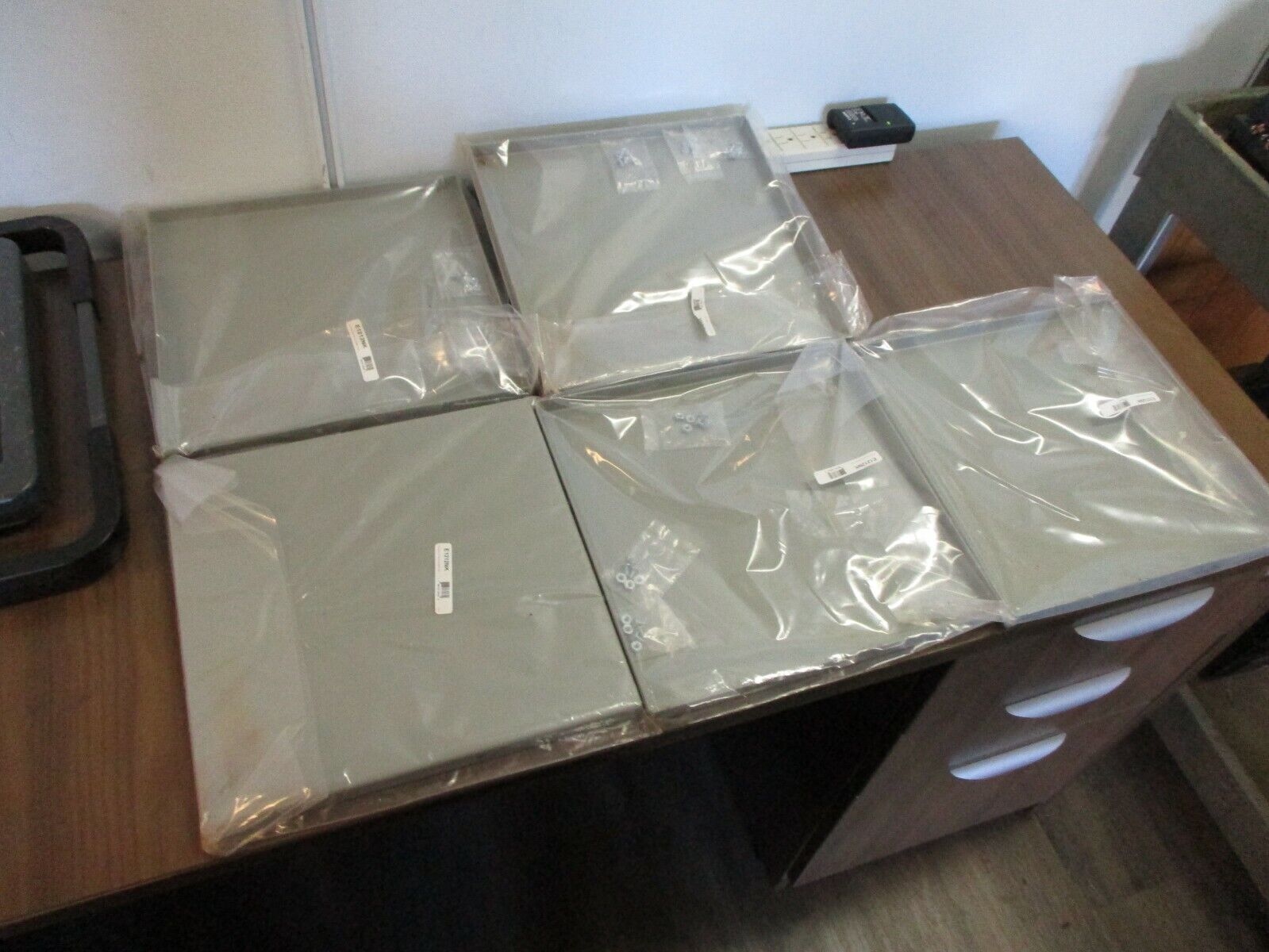 Wiegmann Wireway End Cap E1212NK Size: 12x12" *Box of 5* New Surplus