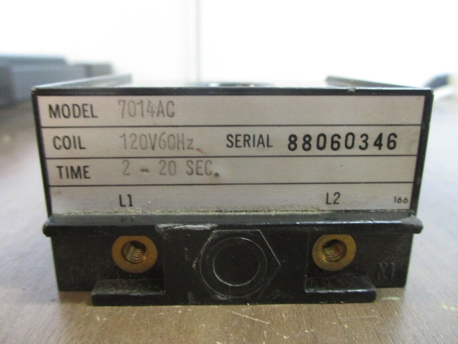 Agastat Timer Coil 7014AC 120V 60Hz *Chipped Corner* Used