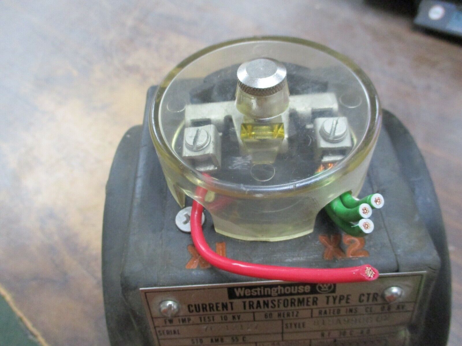 Westinghouse Type CTR Current Transformer 819A990G02 Ratio 400:5A 600V 60Hz Used