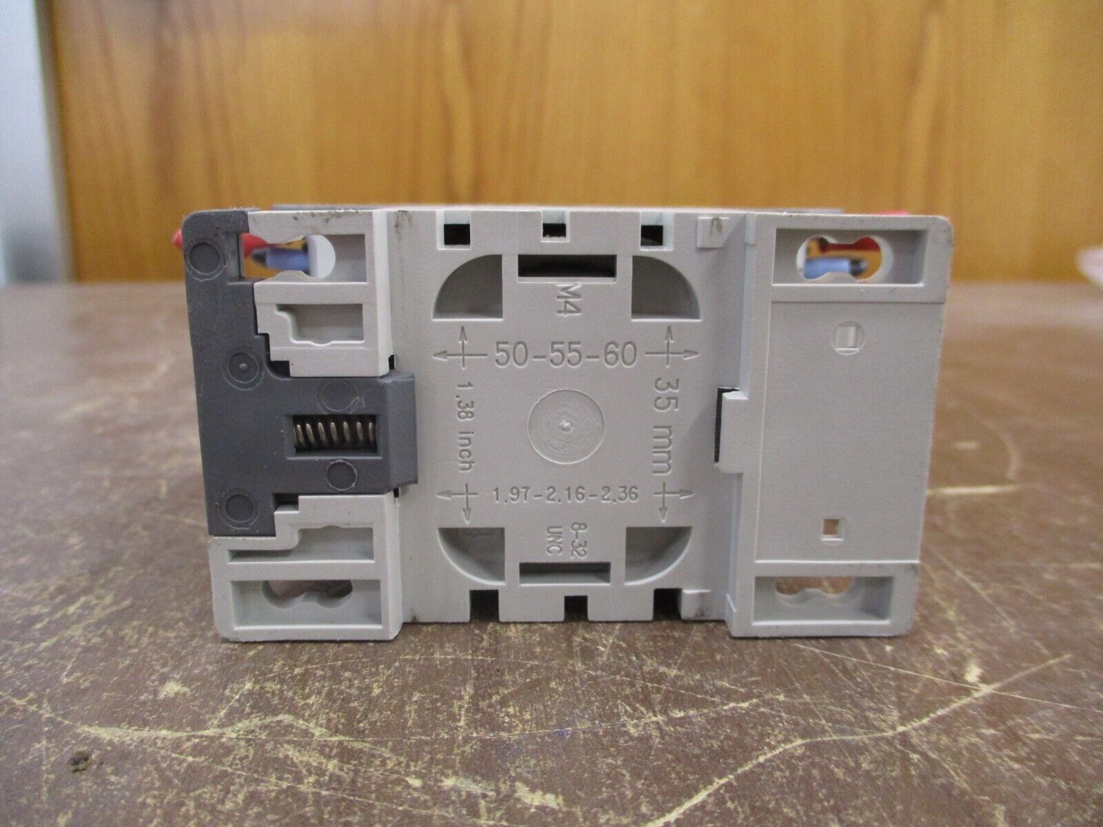 ABB Contactor AE16-30-00 24VDC Coil *Chipped Corner* Used