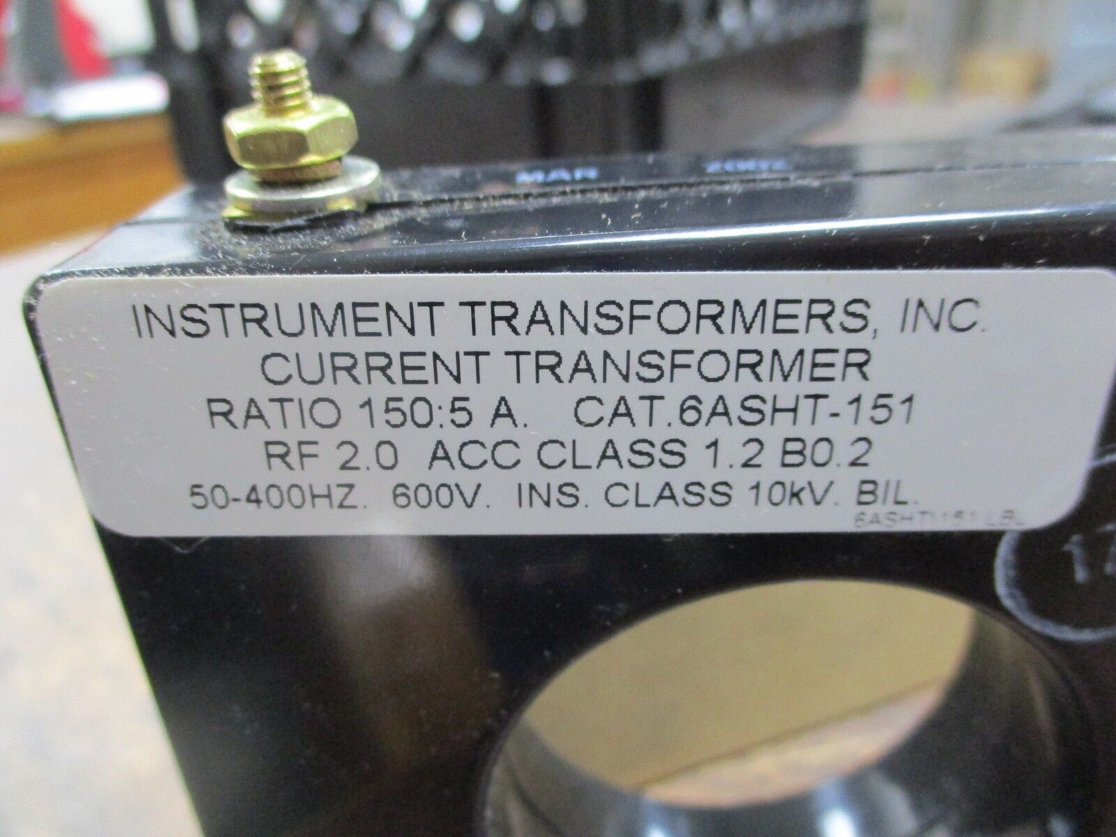 Instrument Transformers Current Transformers 6ASHT-151 Ratio 150:5A 50-400Hz