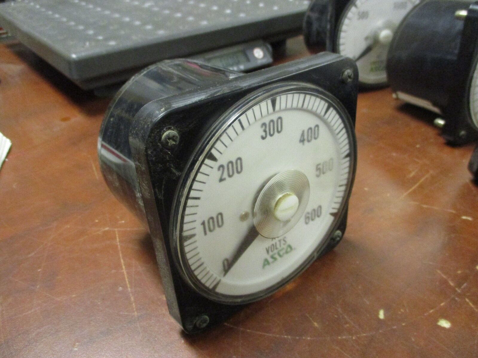 Asco / Yokogawa AC Volt Meter 103021RSSJ7MNR/P Range: 0-600V Used