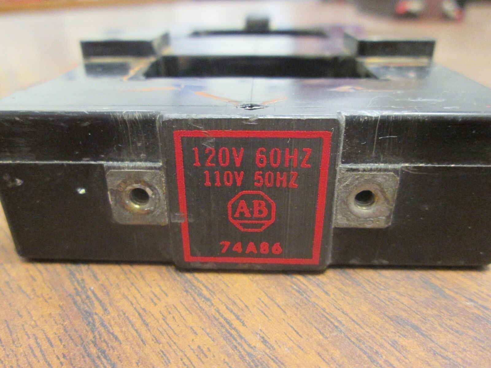 Allen-Bradley Magnetic Coil 74A86 120V@60Hz 110V@50Hz Used