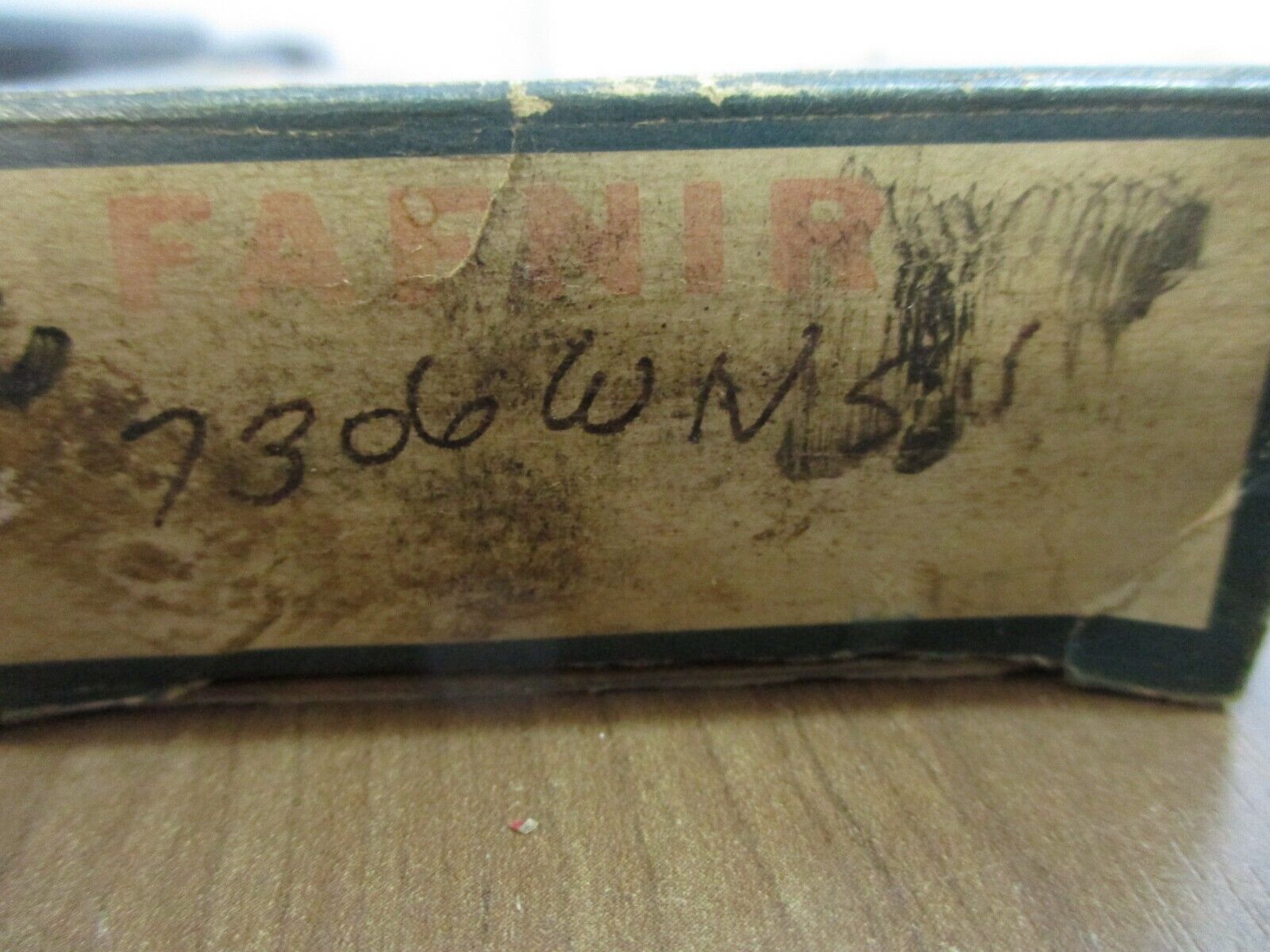 Fafnir Bearing 7306WN SU New Surplus