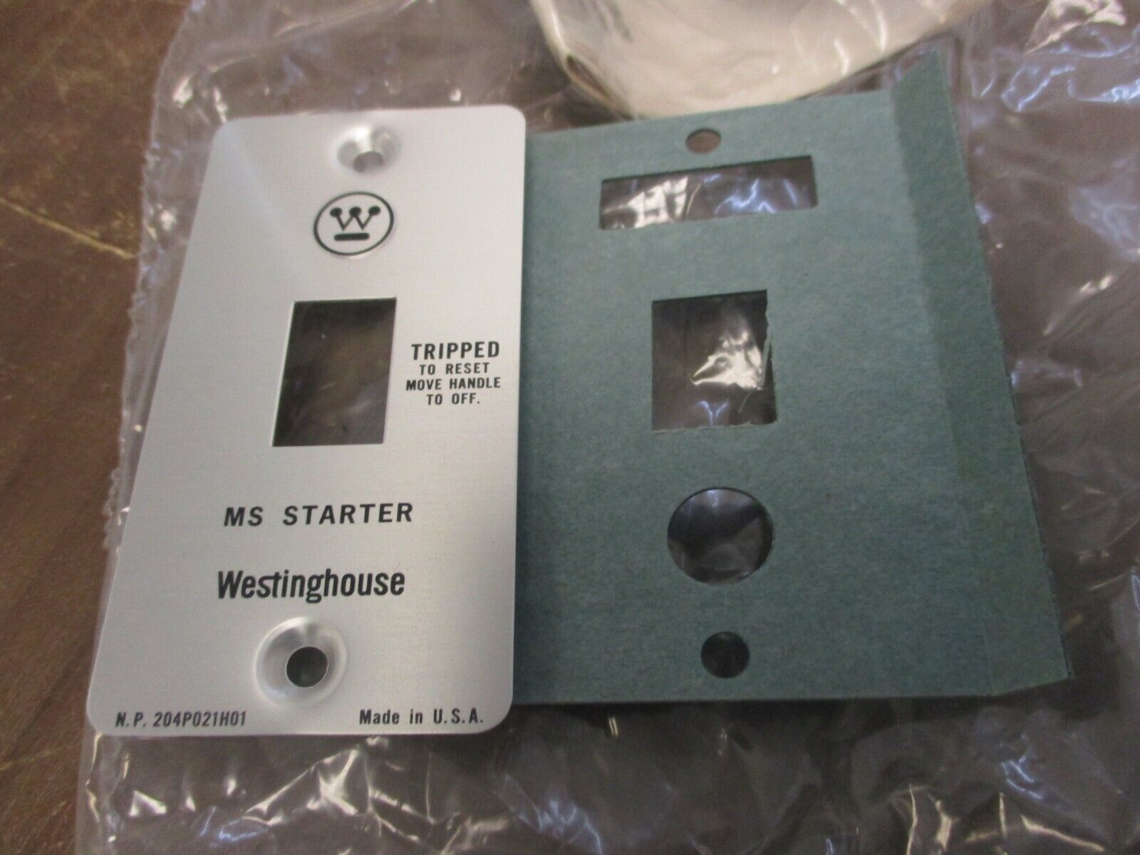 Westinghouse MS Starter MST01 1P Toggle Operated New Surplus