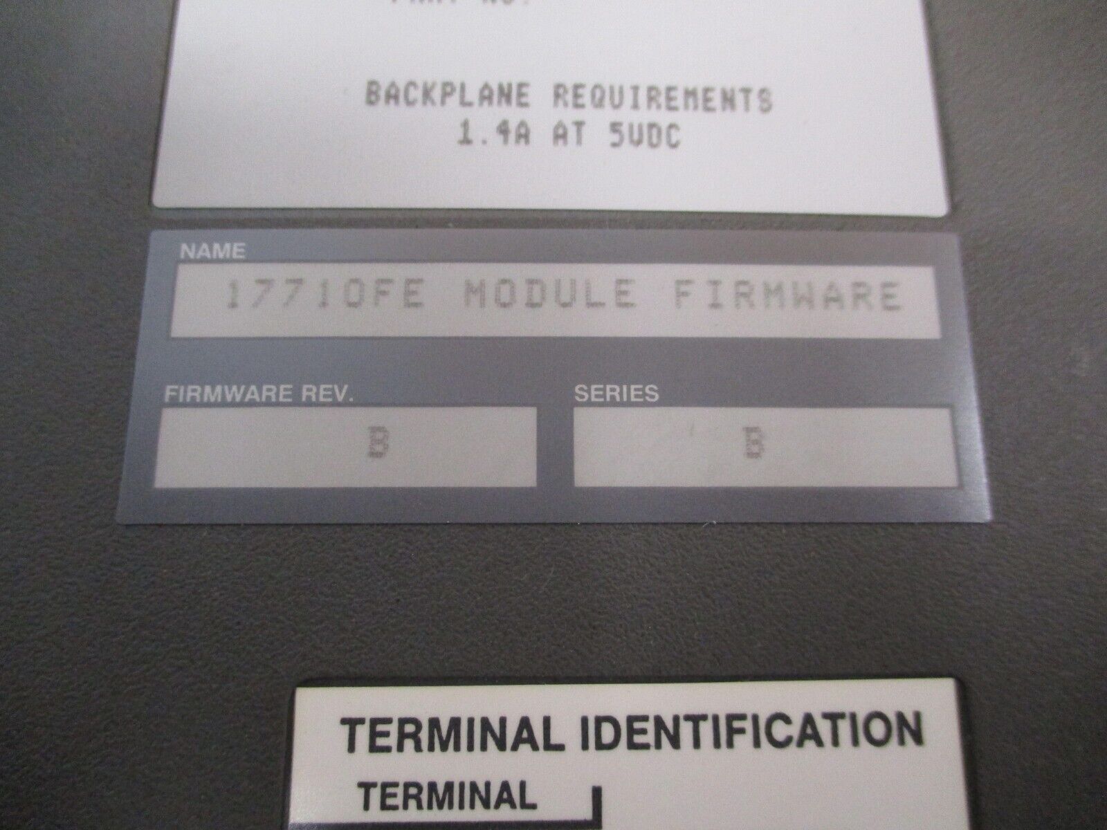 Allen-Bradley Analog Output Module 1771-OFE2 B 12-Bit Current Outputs Ser. B