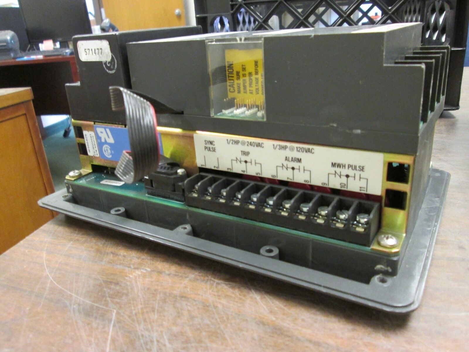 Westinghouse IQ Data Plus II Module 2D78522 w/ 9966D75G01 3-Ph Power Supply Used