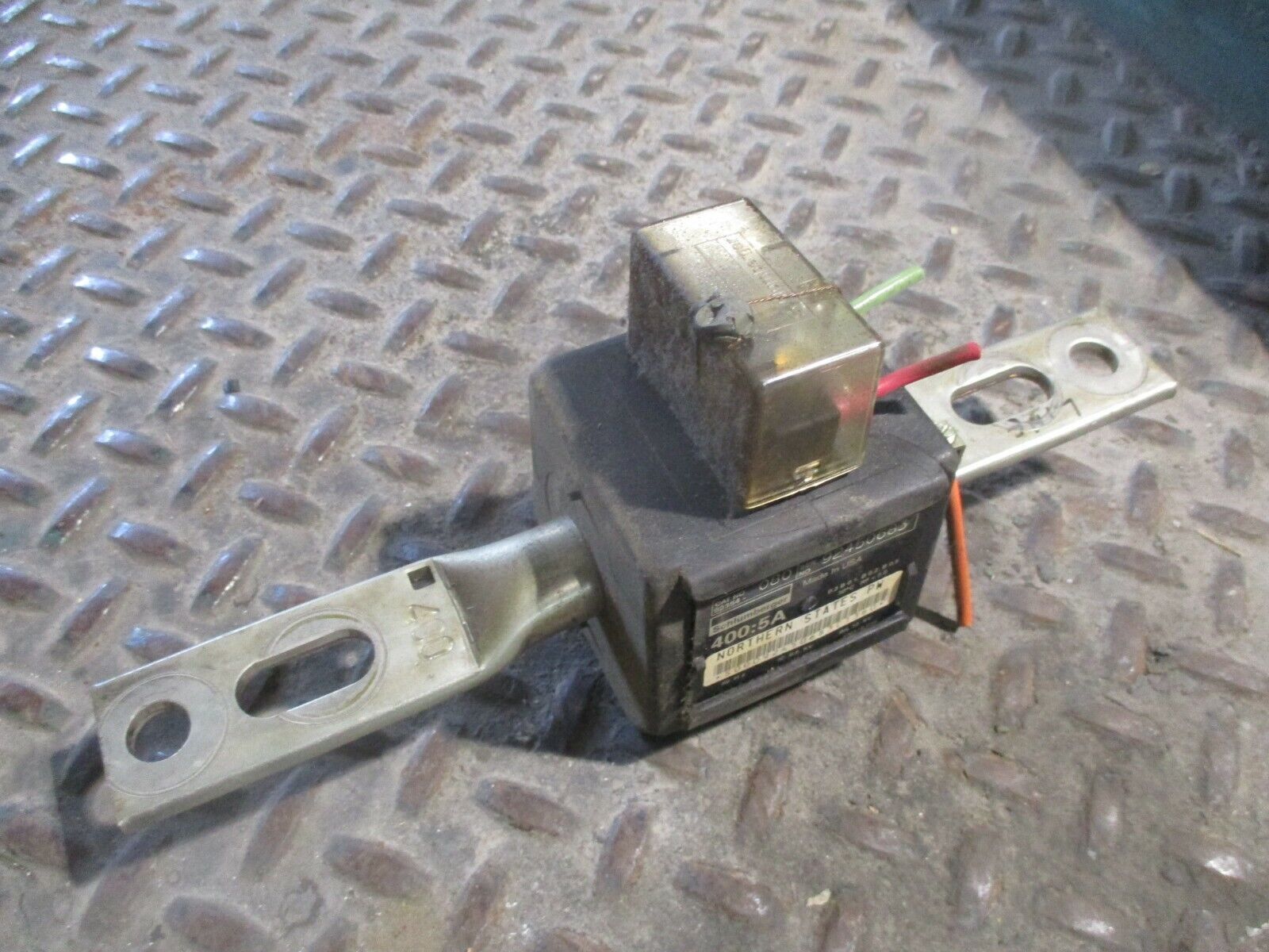Schlumberger Type R6B Current Transformer 92354-080 Ratio 400:5A 600V 60Hz Used