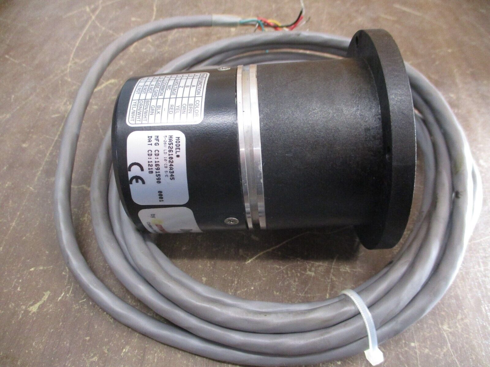 Dynapar Encoder HA5261024A345 5-26 V LD 10'CB S/E New Surplus
