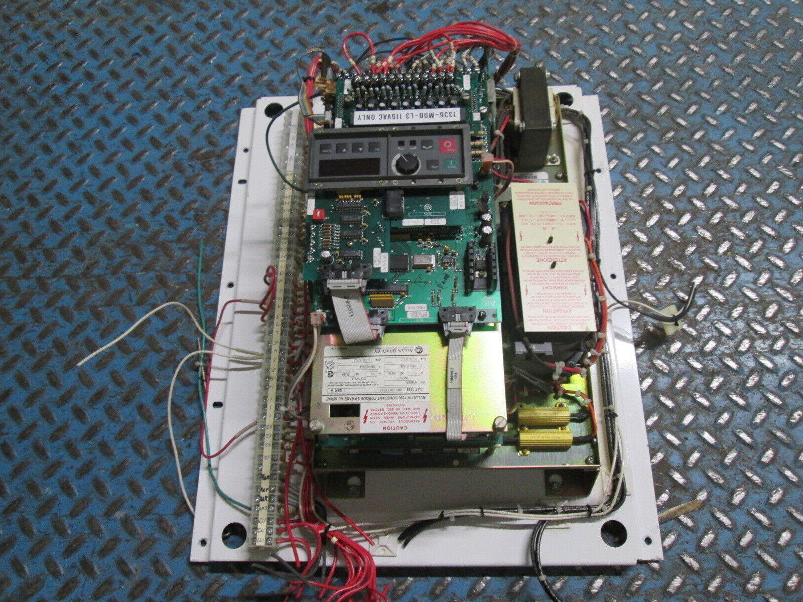 Allen-Bradley 1336 AC Drive 1336-B005-EAD-FA2-L3 Open Chassis 5HP Used