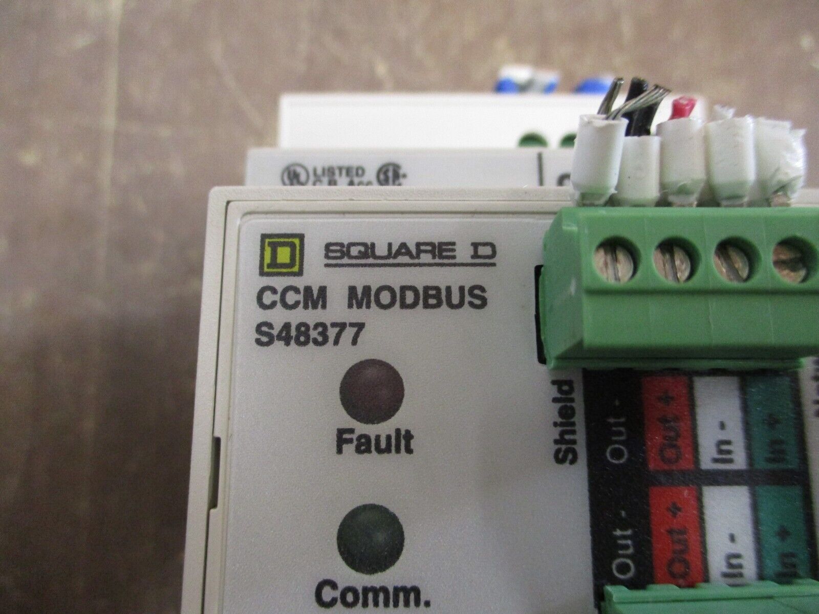 Square D CCM Modbus Module S48377 Used