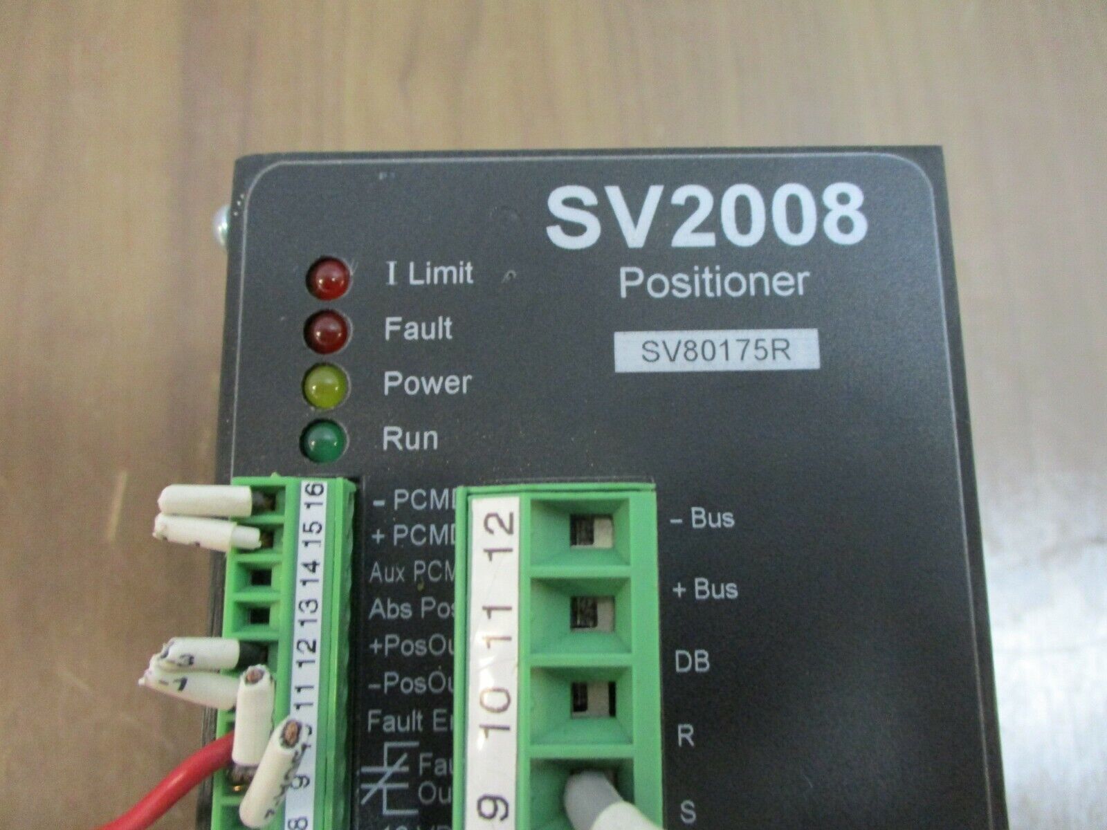 ICS Positioner SV2008 H/W Rev.: 3 F/W Rev: DR Used