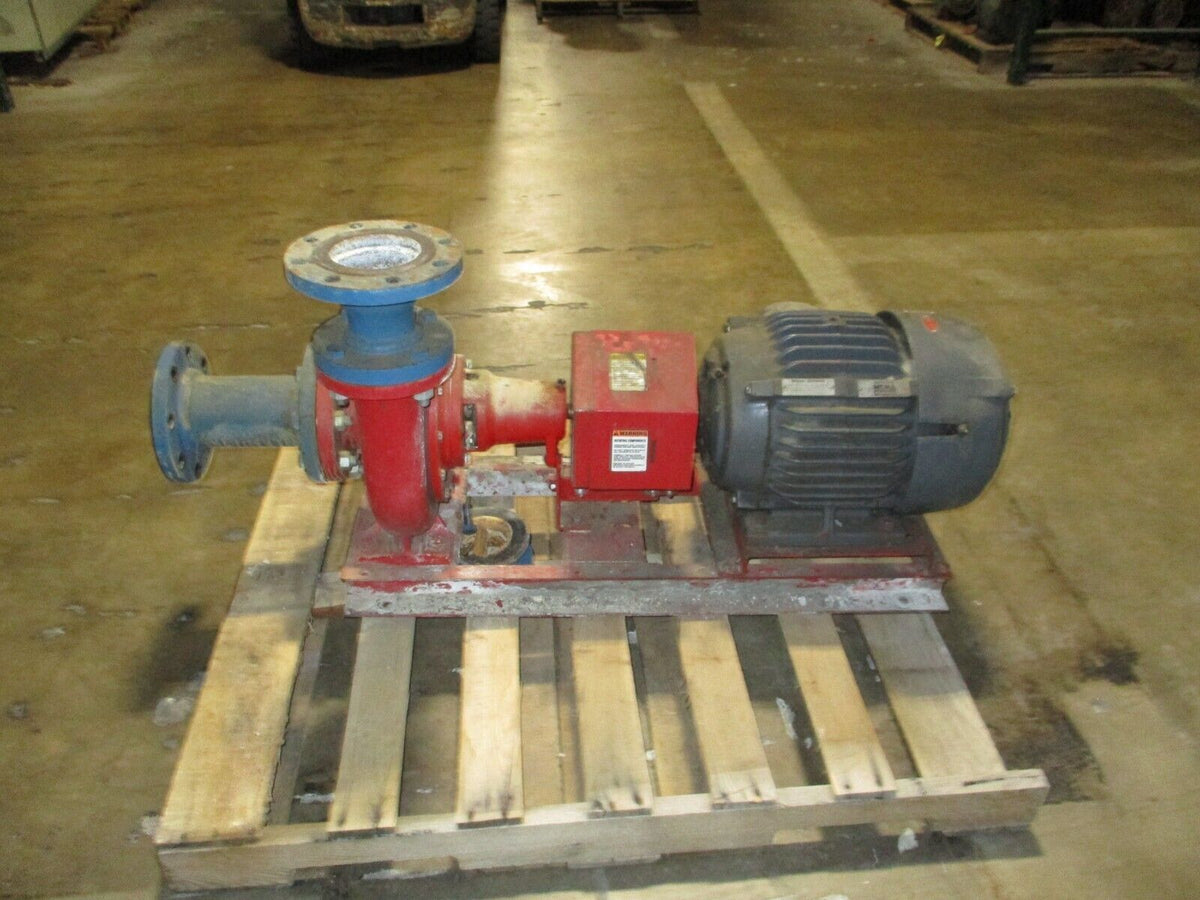 Bell & Gossett 1510 Pump 3BC 9.250 BF 15HP 340GPM 80FT Head 1800RPM 175PSI 3Ph