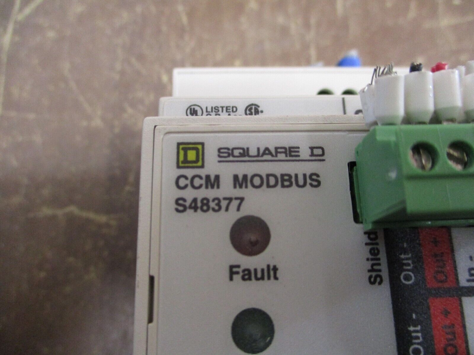 Square D CCM Modbus Module S48377 Used