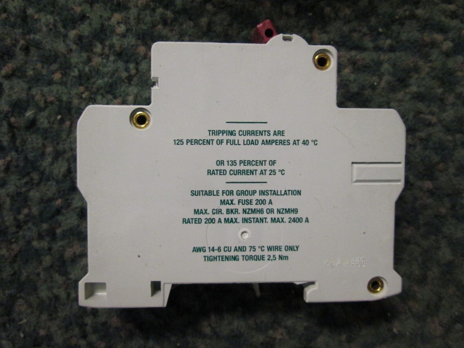 Klockner Moeller Circuit Breaker FAZG-10-CNA 1 Pole 10A New Surplus