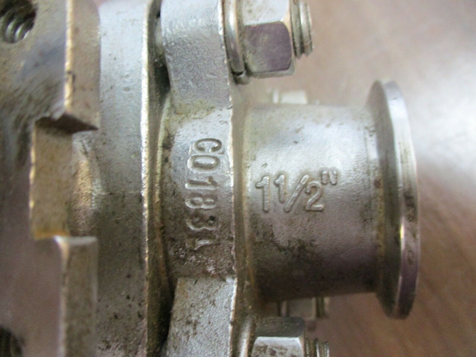 Flow- Tek, Ball valve, part#: S7007, Size: 1.5", 1000 WOG, used