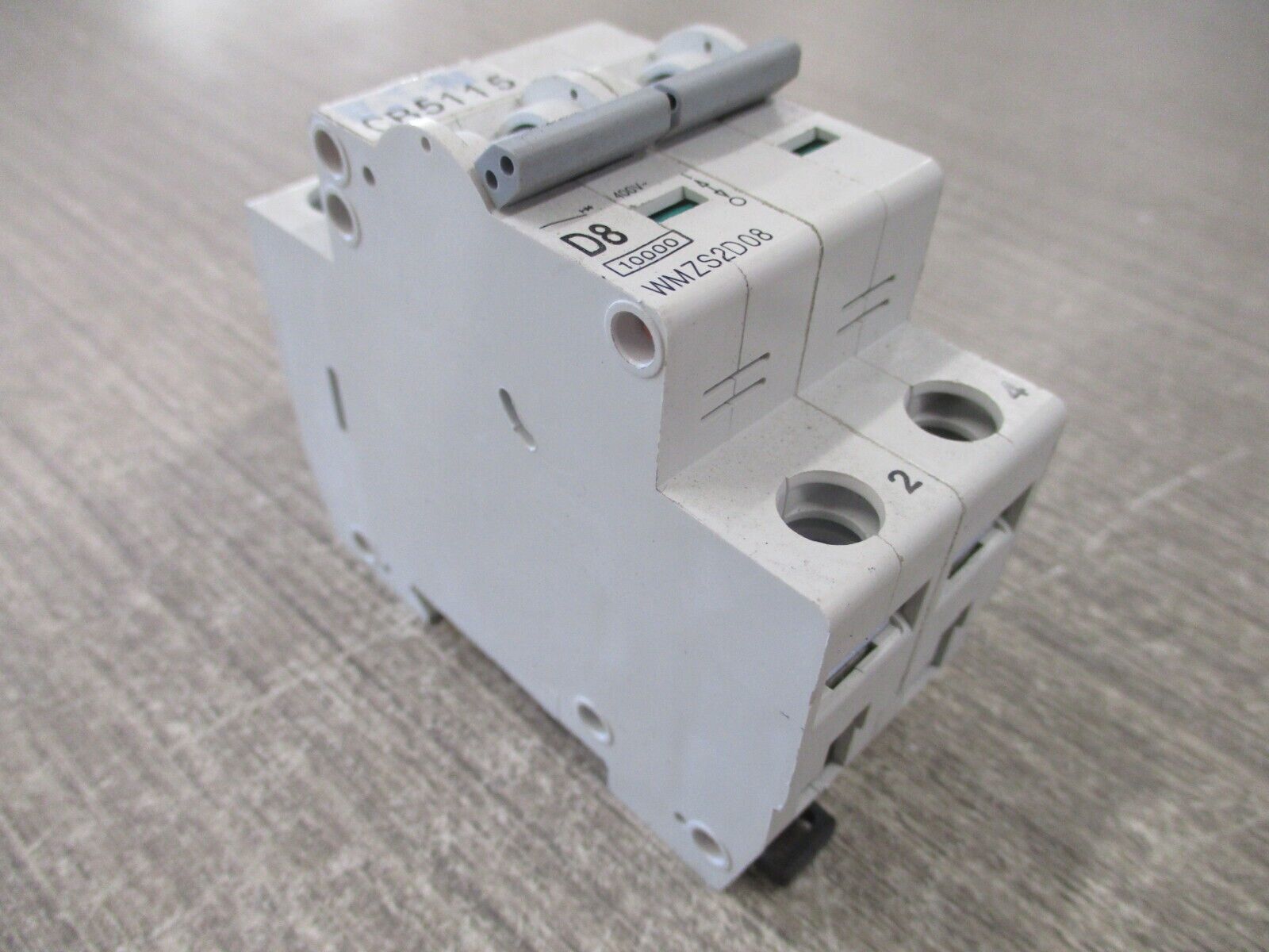 Eaton Circuit Breaker WMZS2D08 8A 277/480V 2P Used