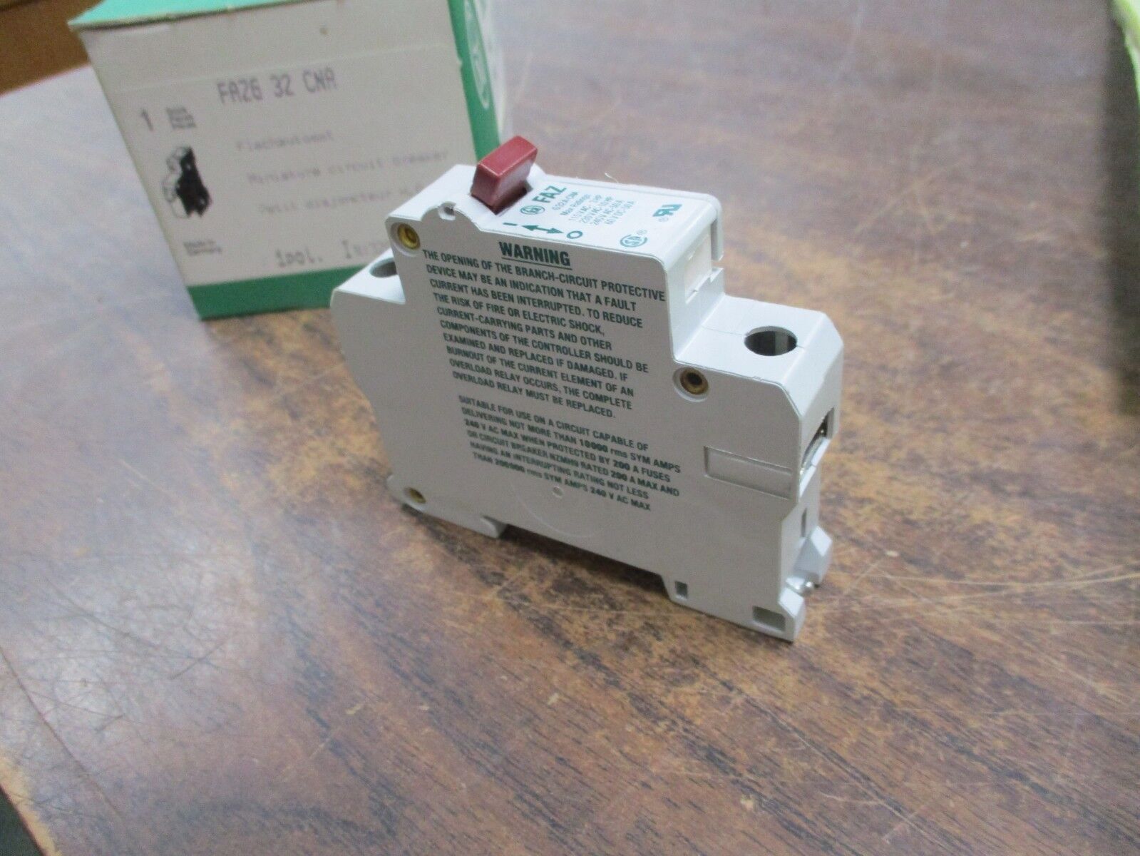 Klockner Moeller Circuit Breaker FAZG-32-CNA 1 Pole 32A New Surplus