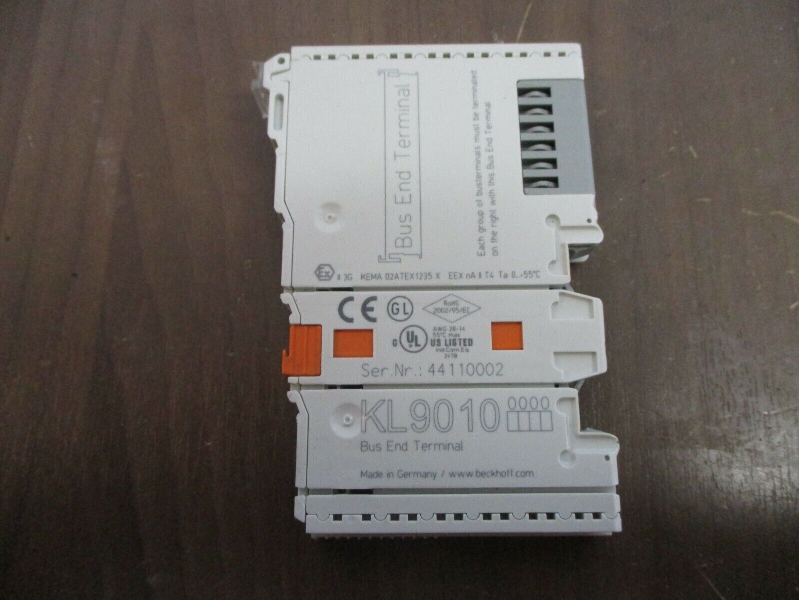 Beckhoff Bus End Terminal KL9010 Used
