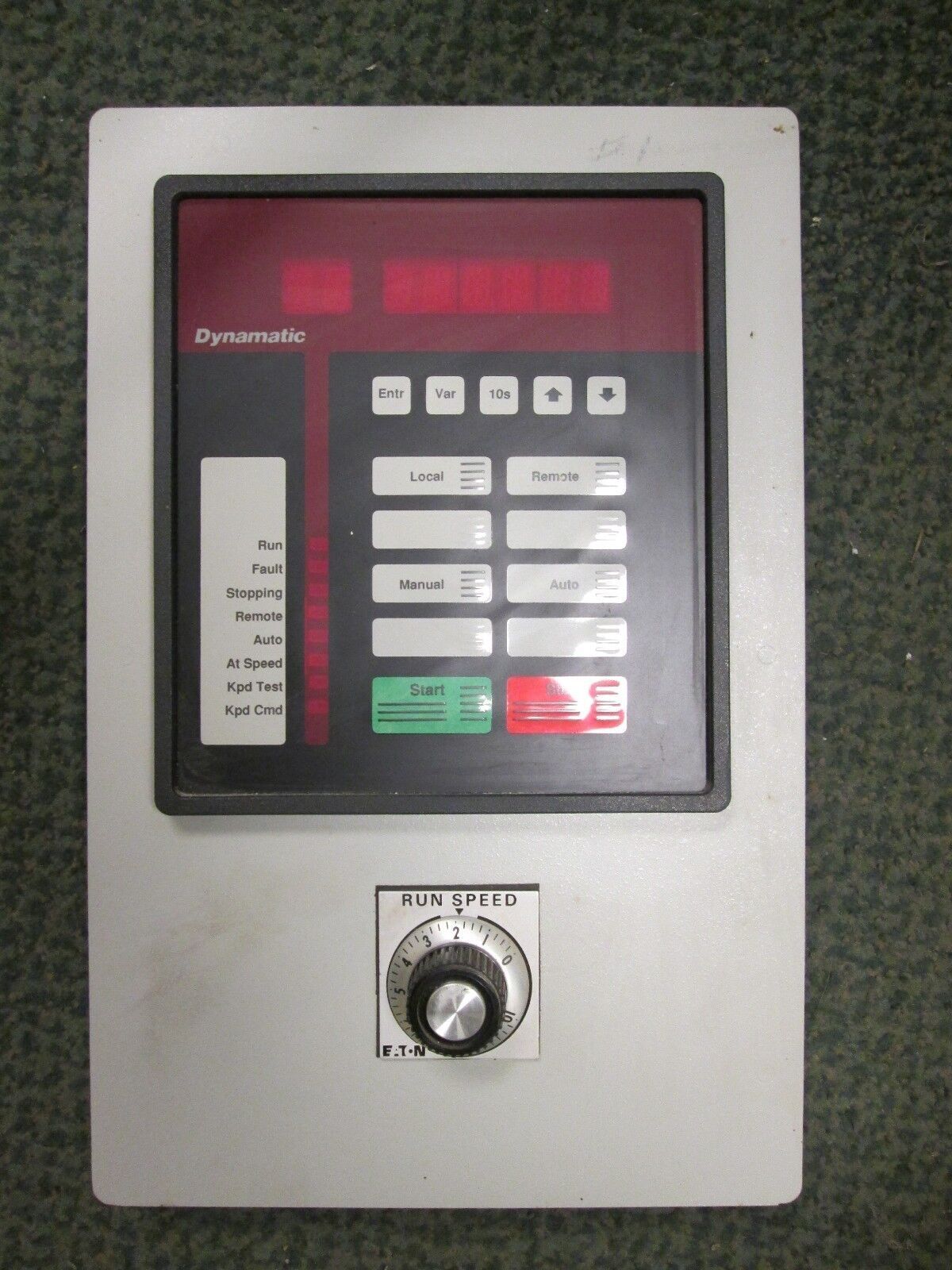 Cutler-Hammer Dynamic Control Panel 15-001076-0103 Used