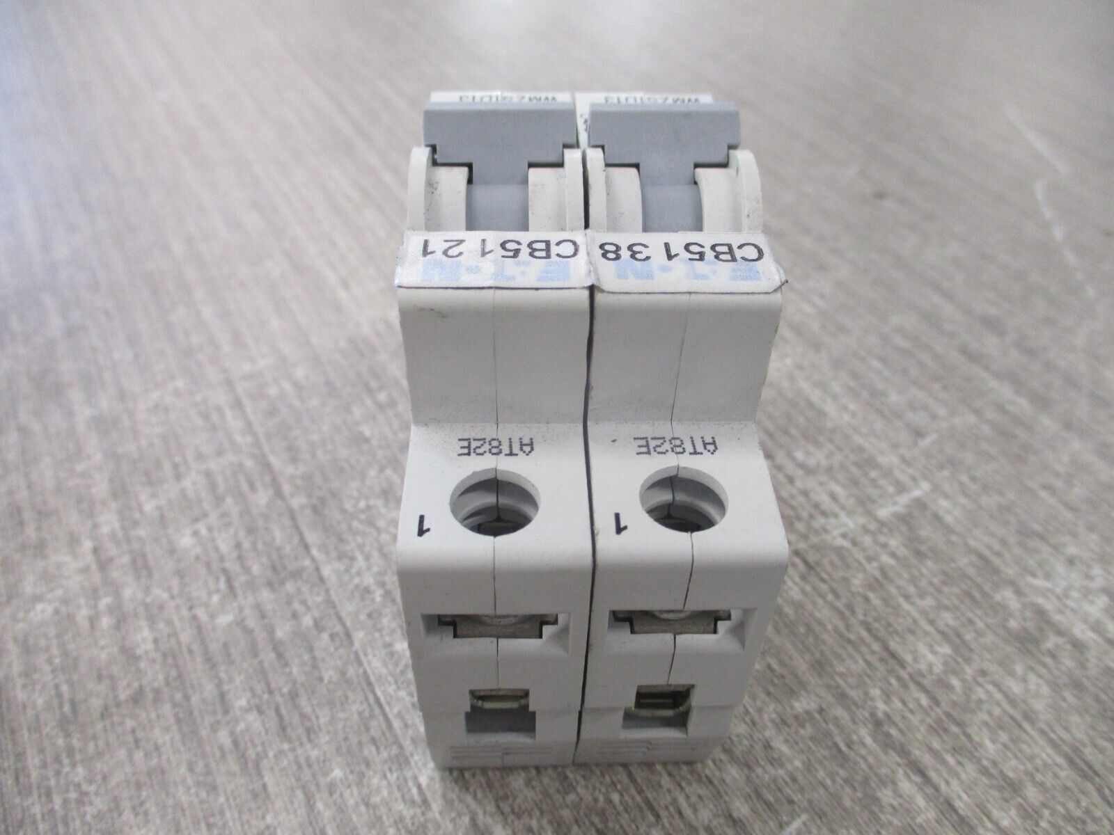 Eaton Circuit Breaker WMZS1D13 13A 230/400V 1P *Lot of 2* Used