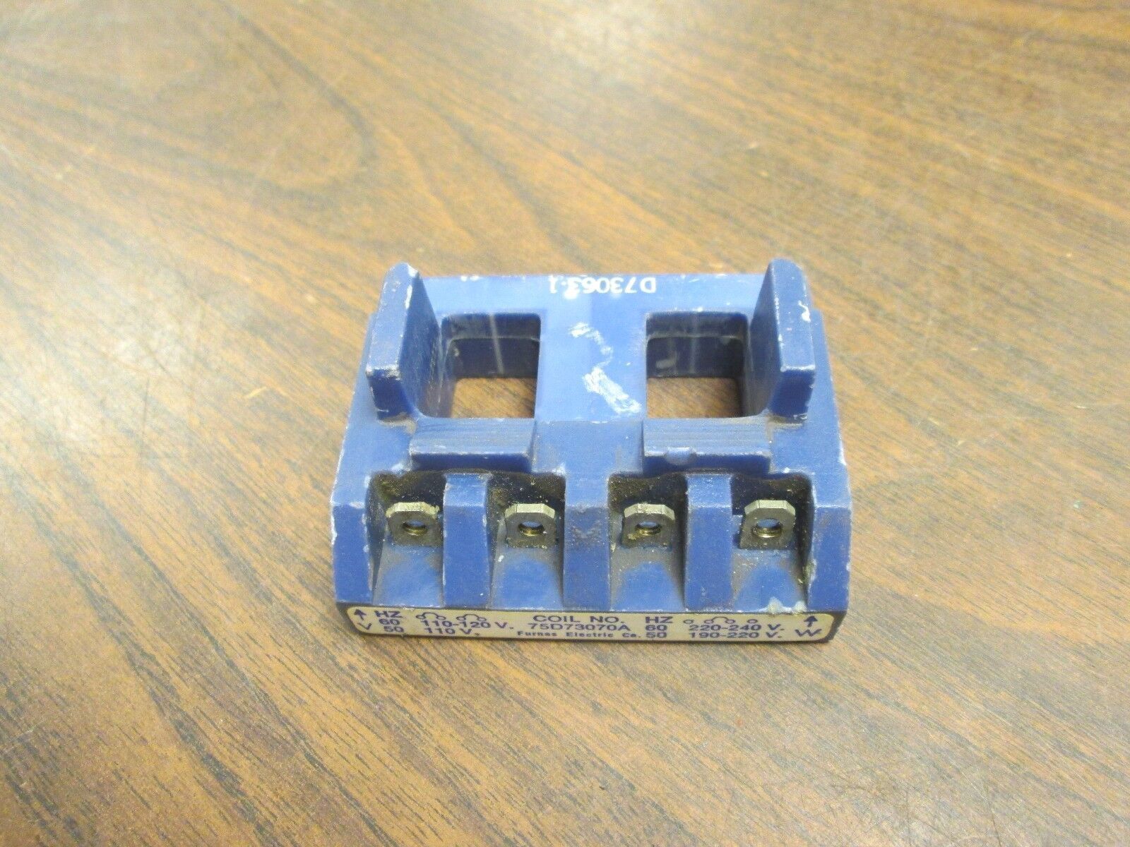 Furnas Magnetic Coil 75D73070A 110-120/220-240V@60Hz 110/190-220V@50Hz Used