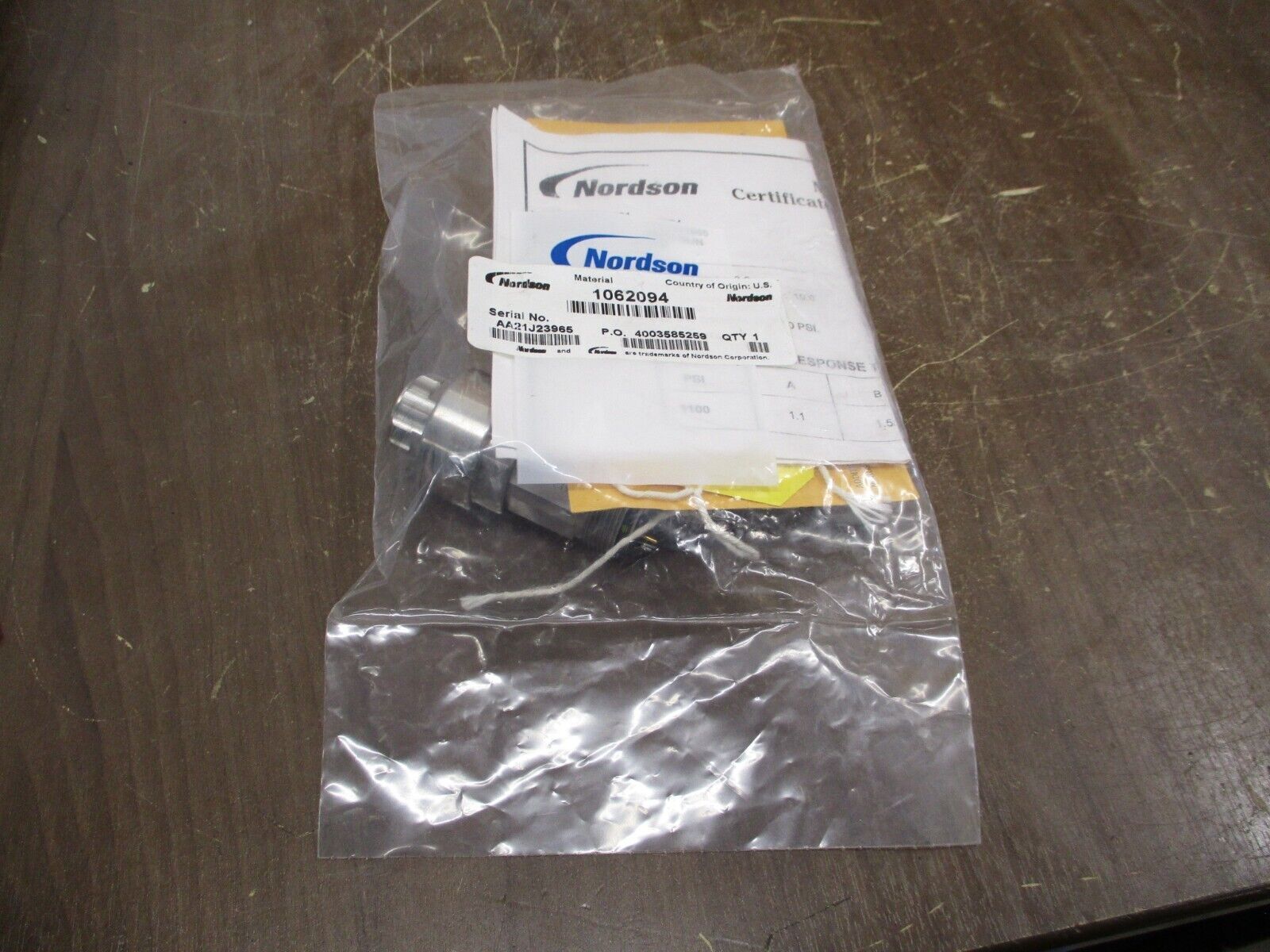 Nordson Meg Gun 1062094 New Surplus