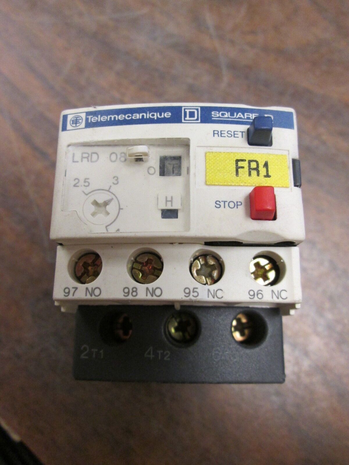 Telemecanique Solid State Overload Relay LRD 08 Range: 2.5 - 4A Used