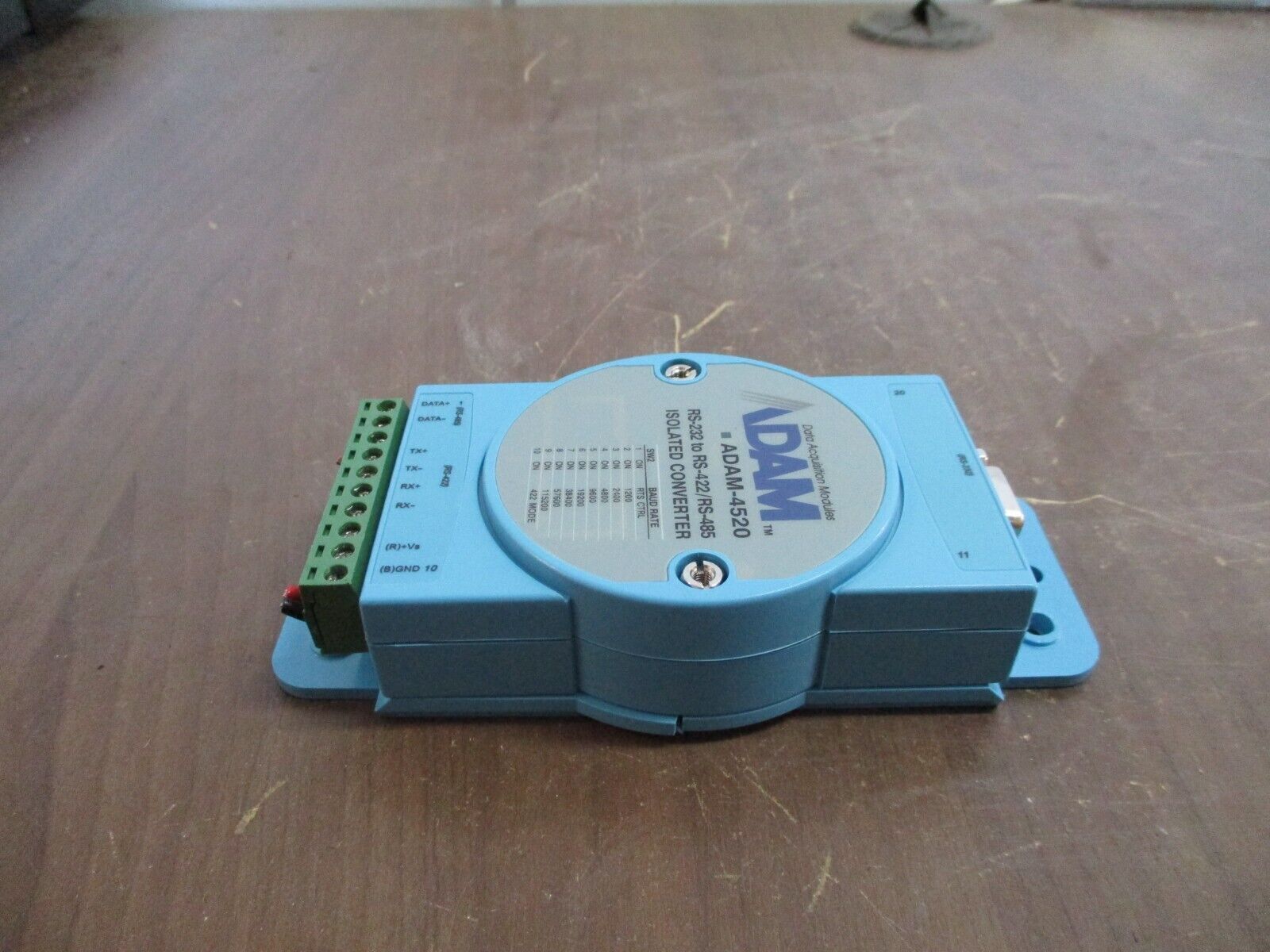 Adam Isolated Converter ADAM-4520 RS-232 to RS-422/RS-485 *Cracked Base* Used