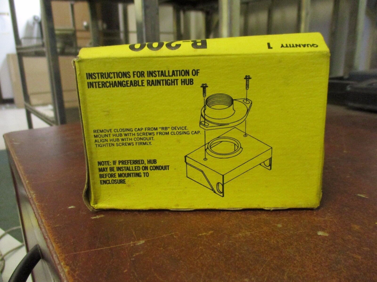 Square D Interchangeable Raintight Hub B-200 Size: 2" New