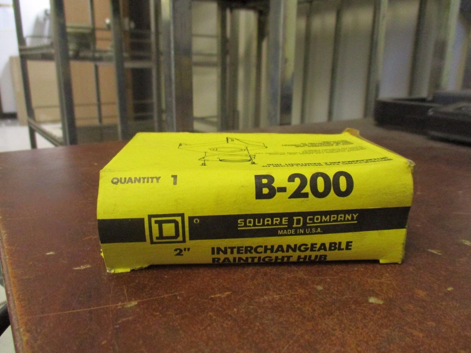 Square D Interchangeable Raintight Hub B-200 Size: 2" New