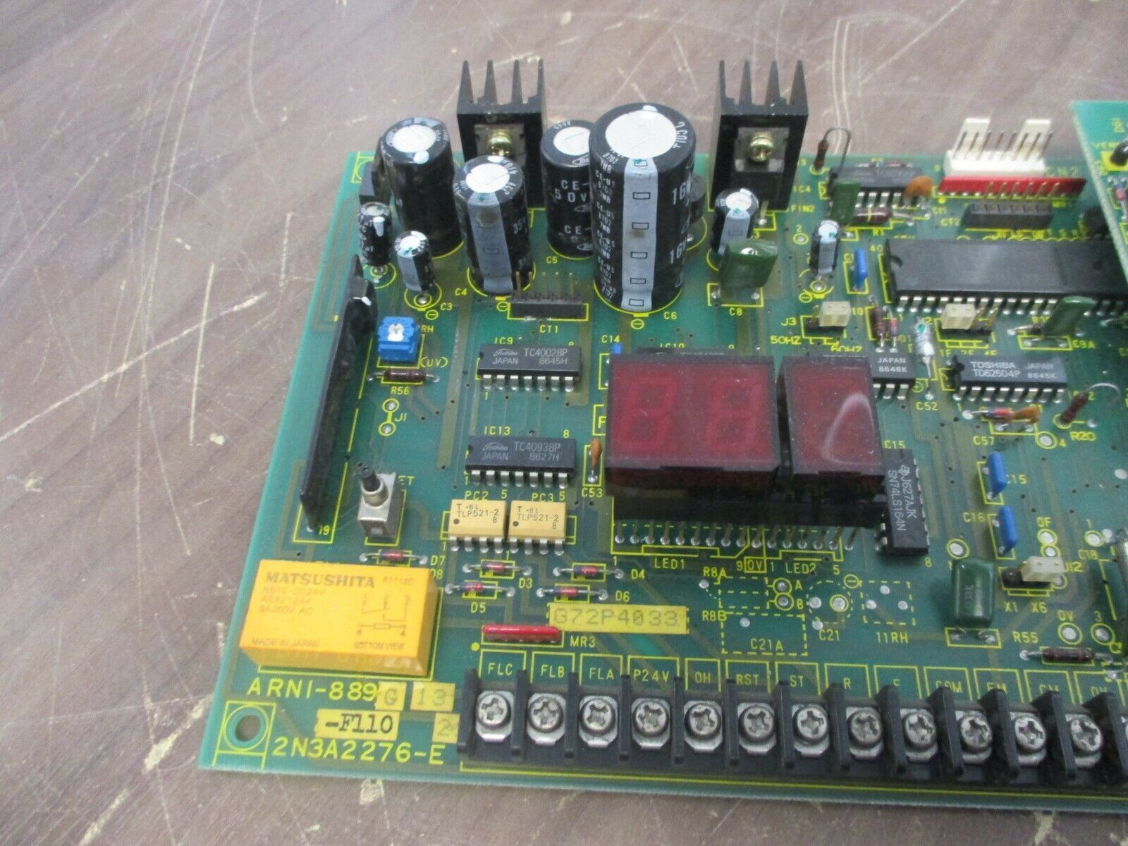 Toshiba Control Board ARNI-889G13 w/ 3N3K0011-C Board Used