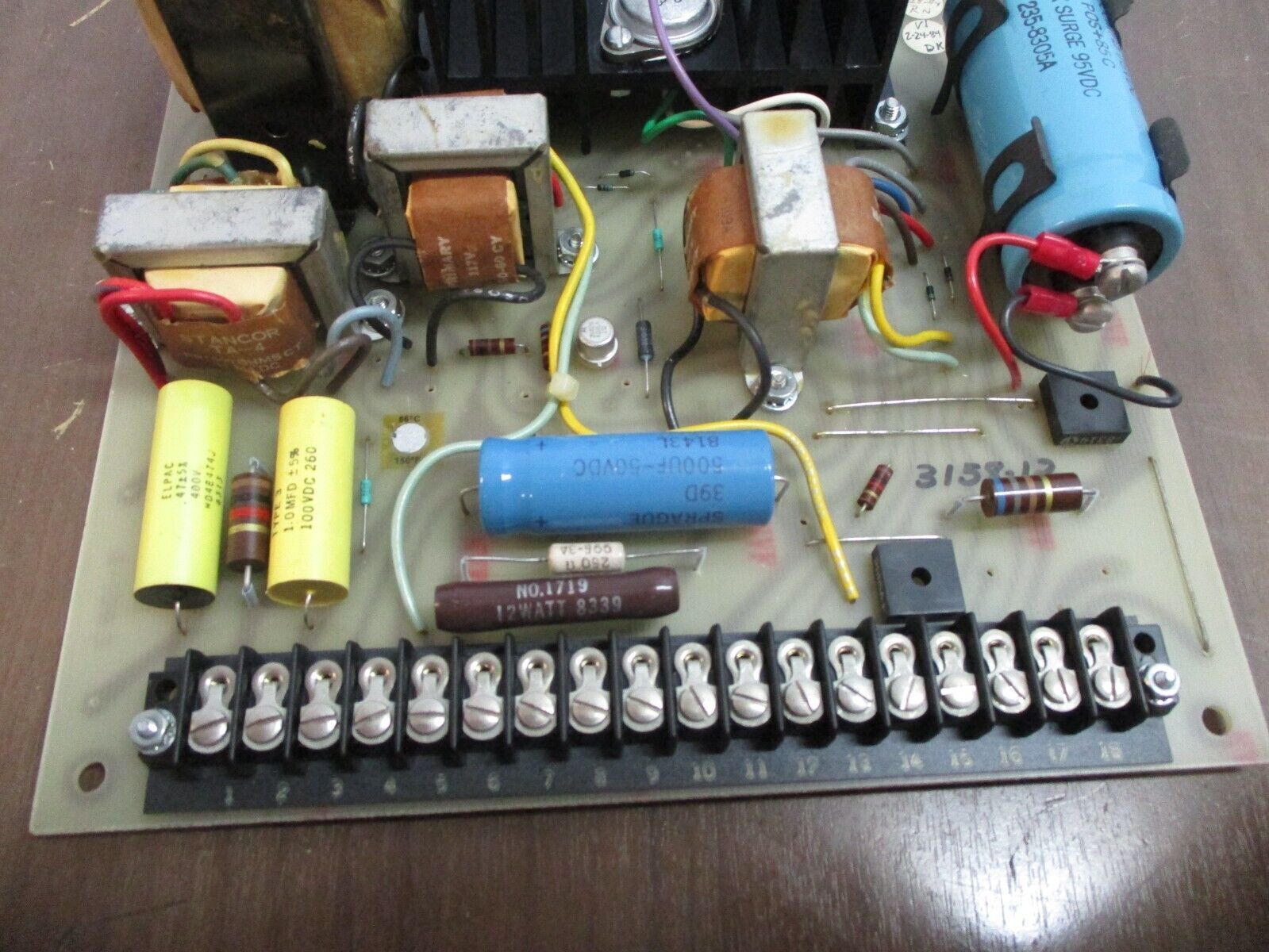 Cyberex Control Board 41-09-315812 *No Box* New Surplus