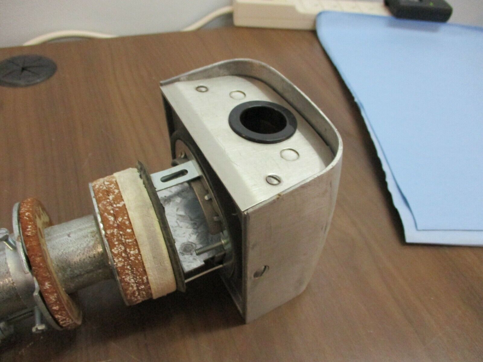 Hubbell Fire-Rated Poke-Through PT7P2TA Duplex Receptacle Used