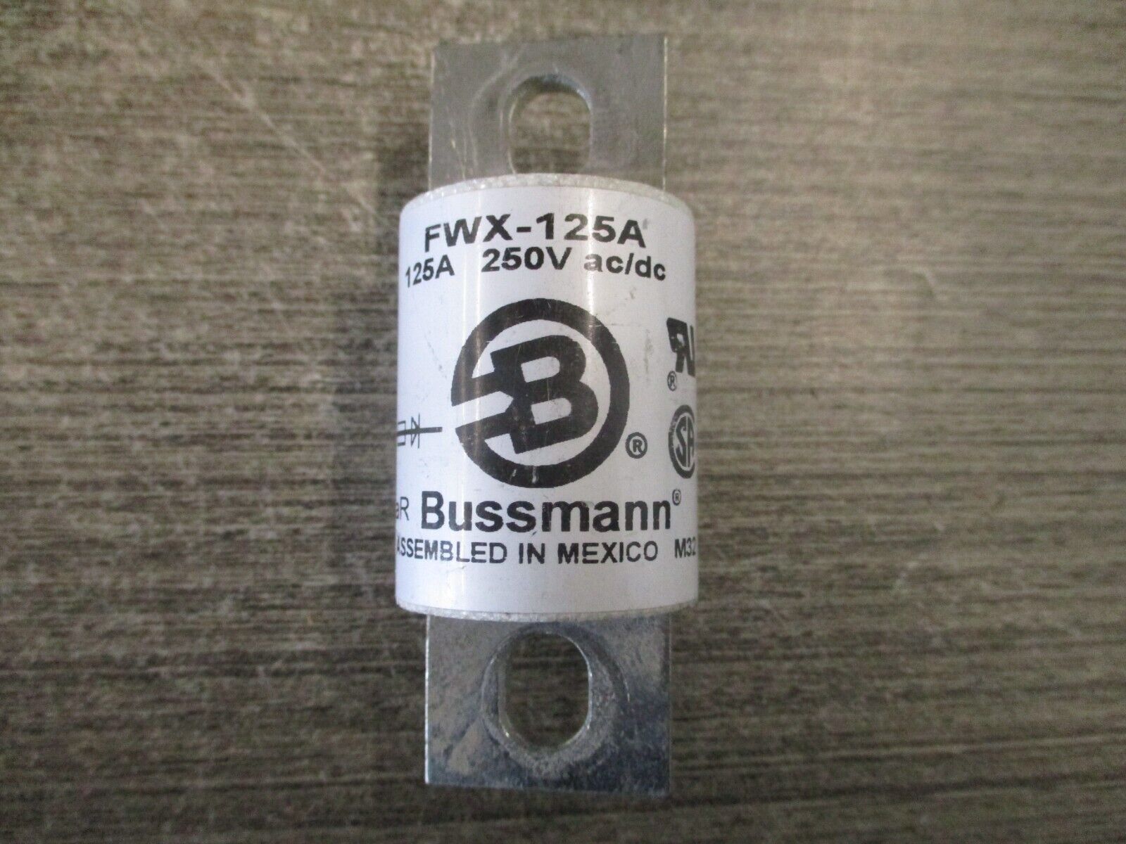 Bussmann Fuse FWX-125A 250V 125A Used
