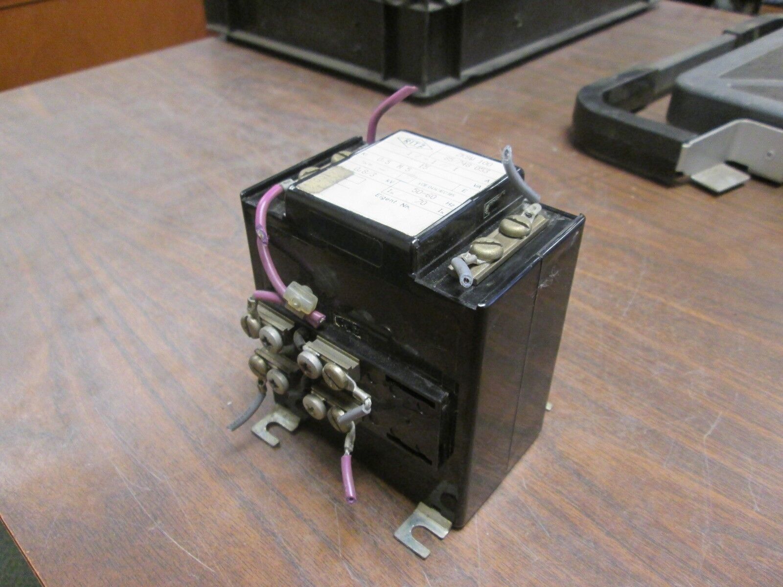 Ritz Transformer ZKSW 100 0.8/3 KV 50/60 Hz Used