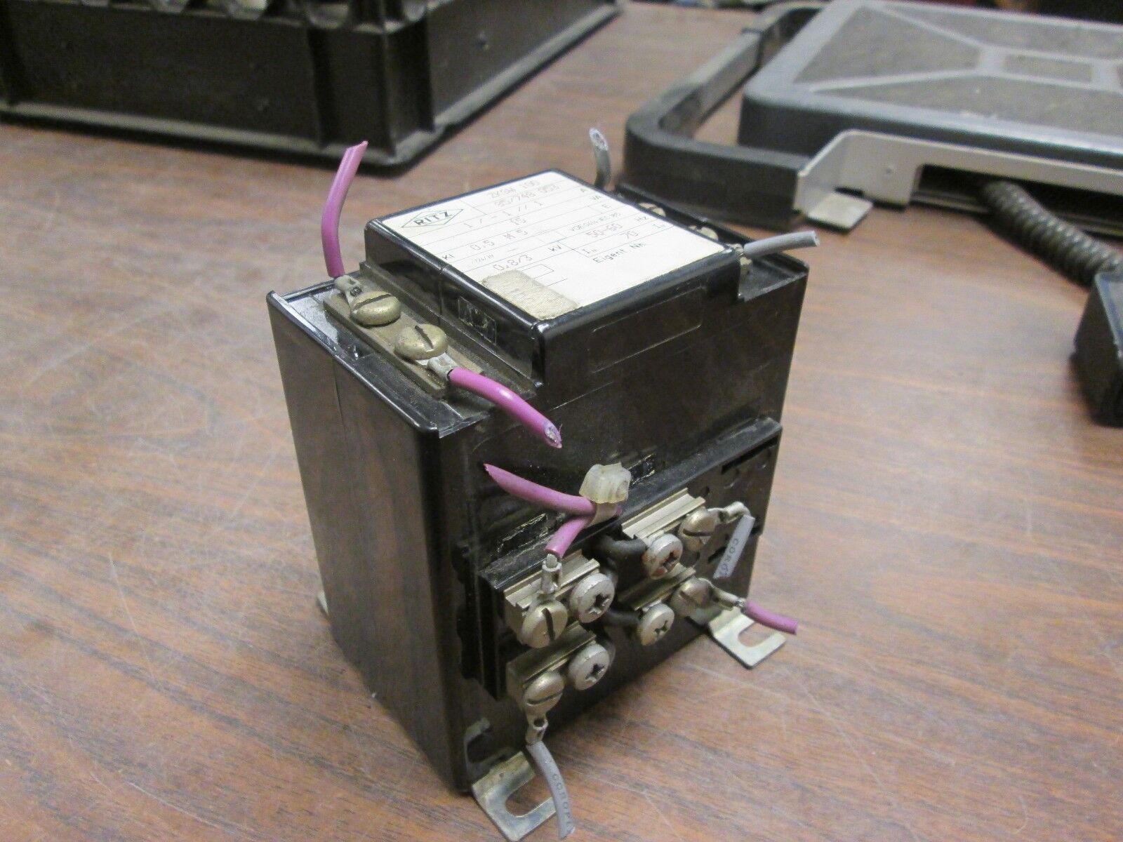 Ritz Transformer ZKSW 100 0.8/3 KV 50/60 Hz Used