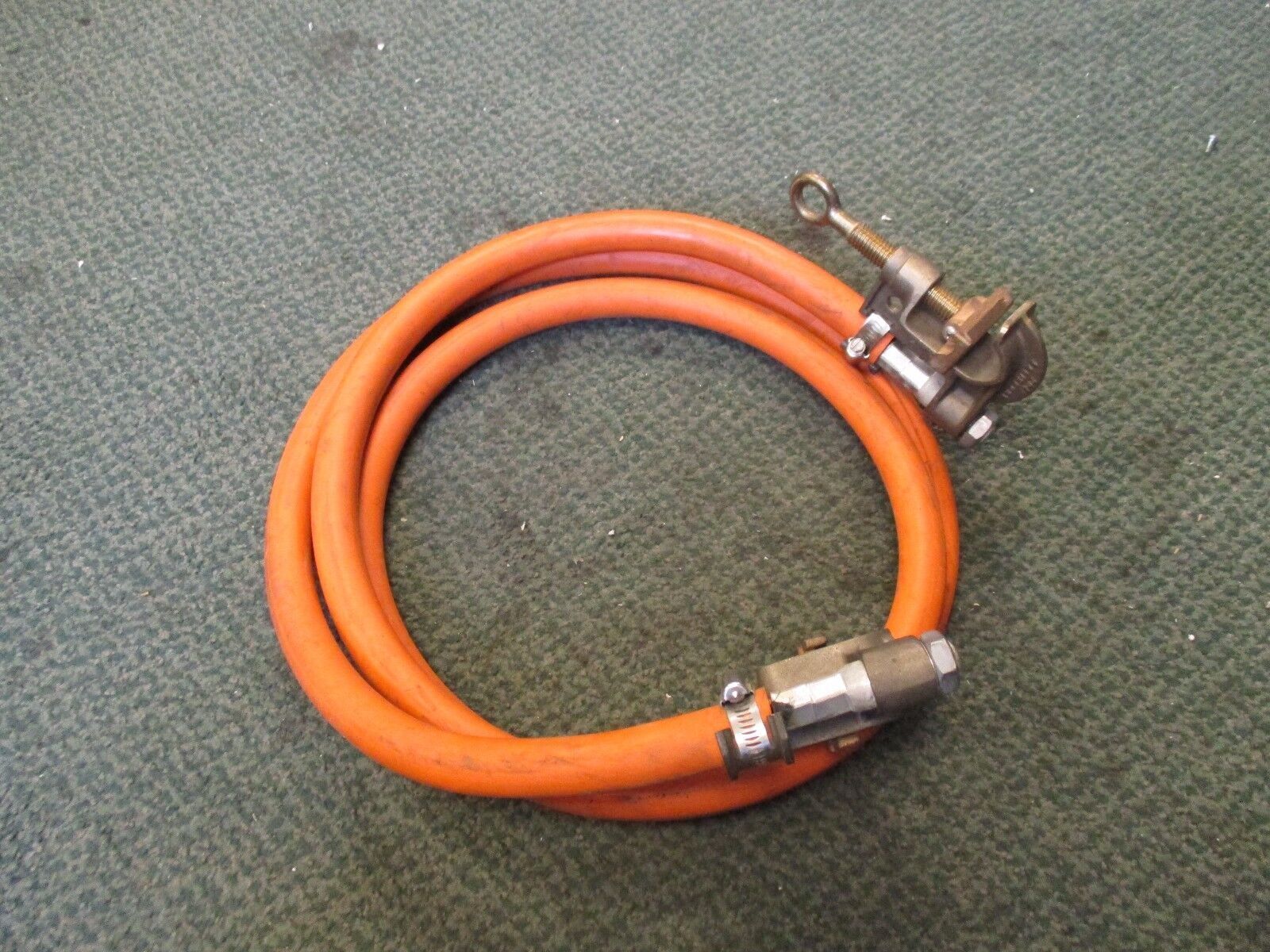 Salisbury Copper "C" Clamps w/Cable 2840 785 KCM "Pair of clamps on wire" Used