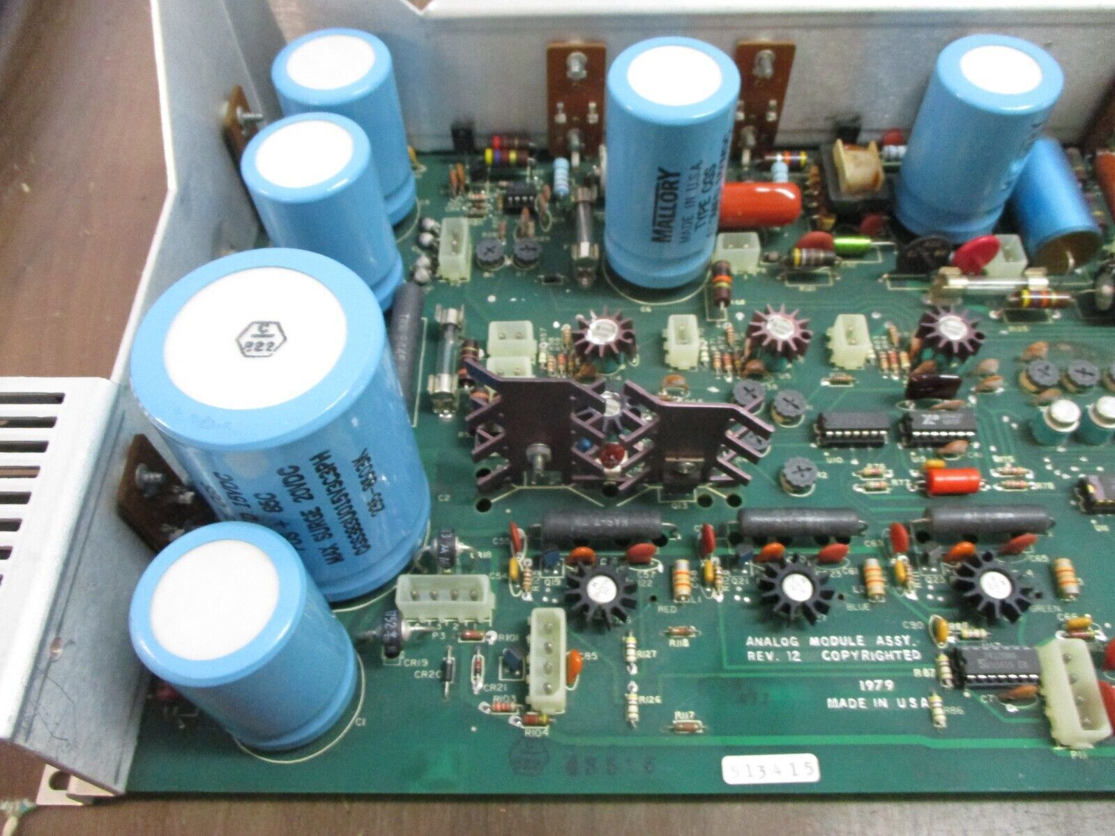 Leeds & Northrup Analog Module Assembly 513415 Rev. 12 *No Box* New Surplus
