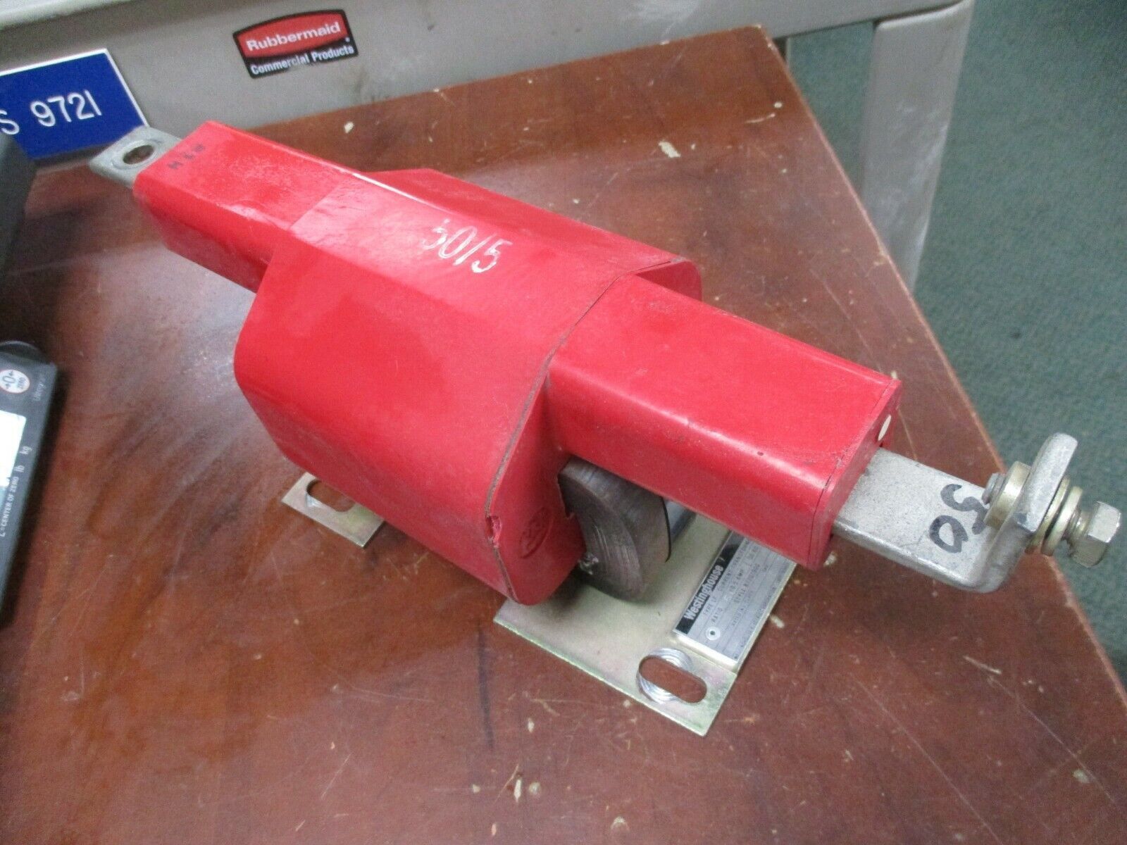 Westinghouse Type LF Current Transformer 872D190G Ratio 50:5A 50-60Hz Used