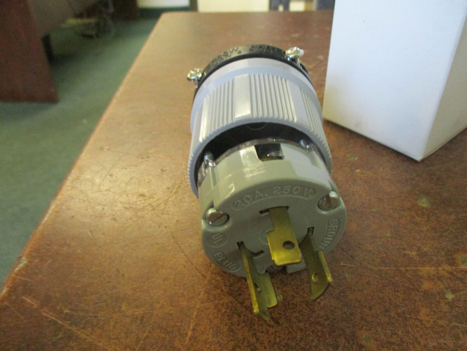 Arrow Hart Locking Plug 6212 20A 250V 2P 3W "Lot of 2" New Surplus