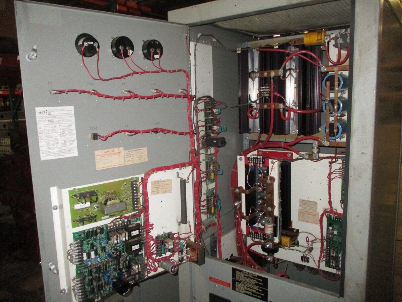 SCI 10 KVA Inverter SS12100T Input: 105-140VDC 130-95A Used