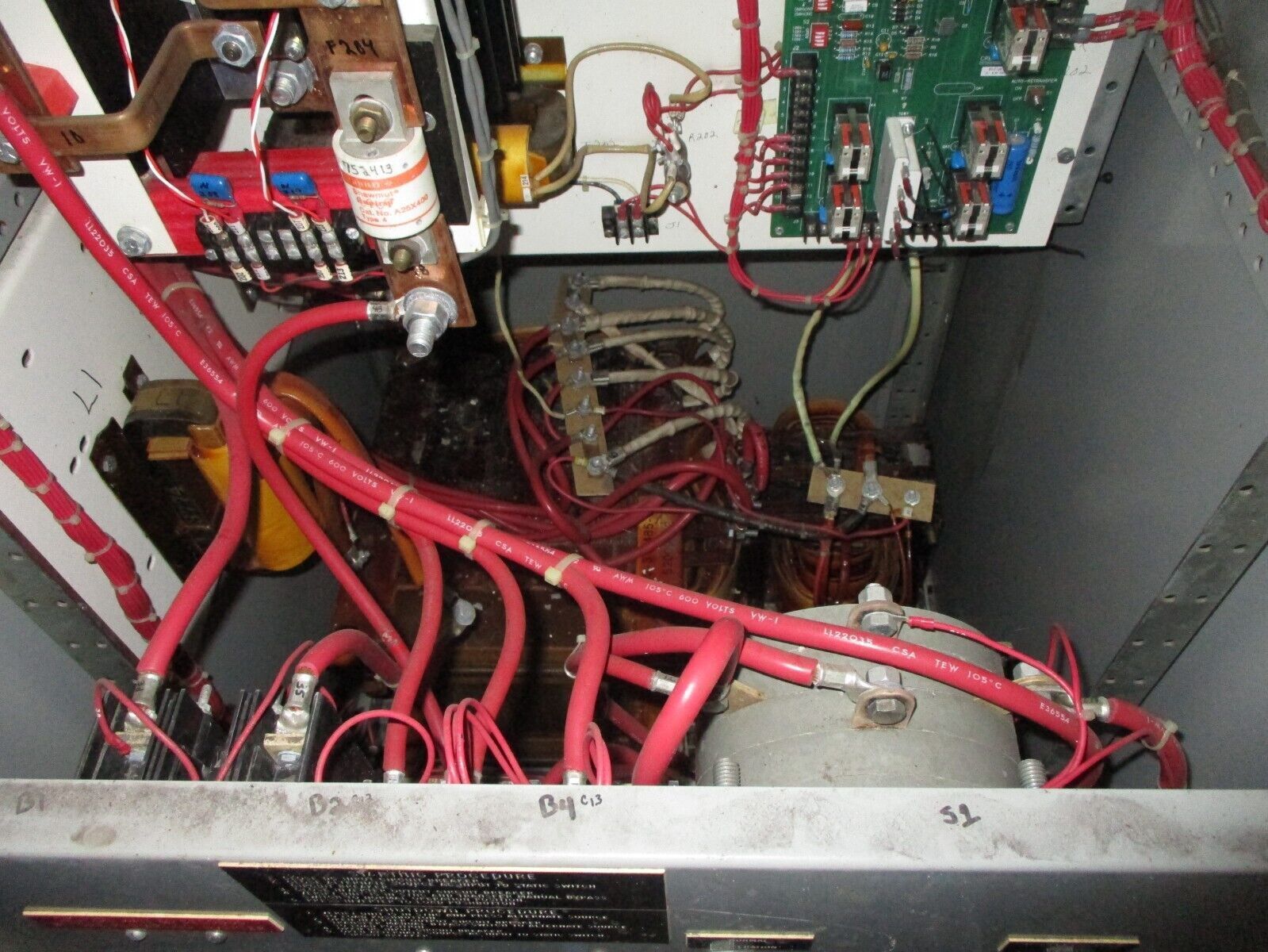 SCI 10 KVA Inverter SS12100T Input: 105-140VDC 130-95A Used