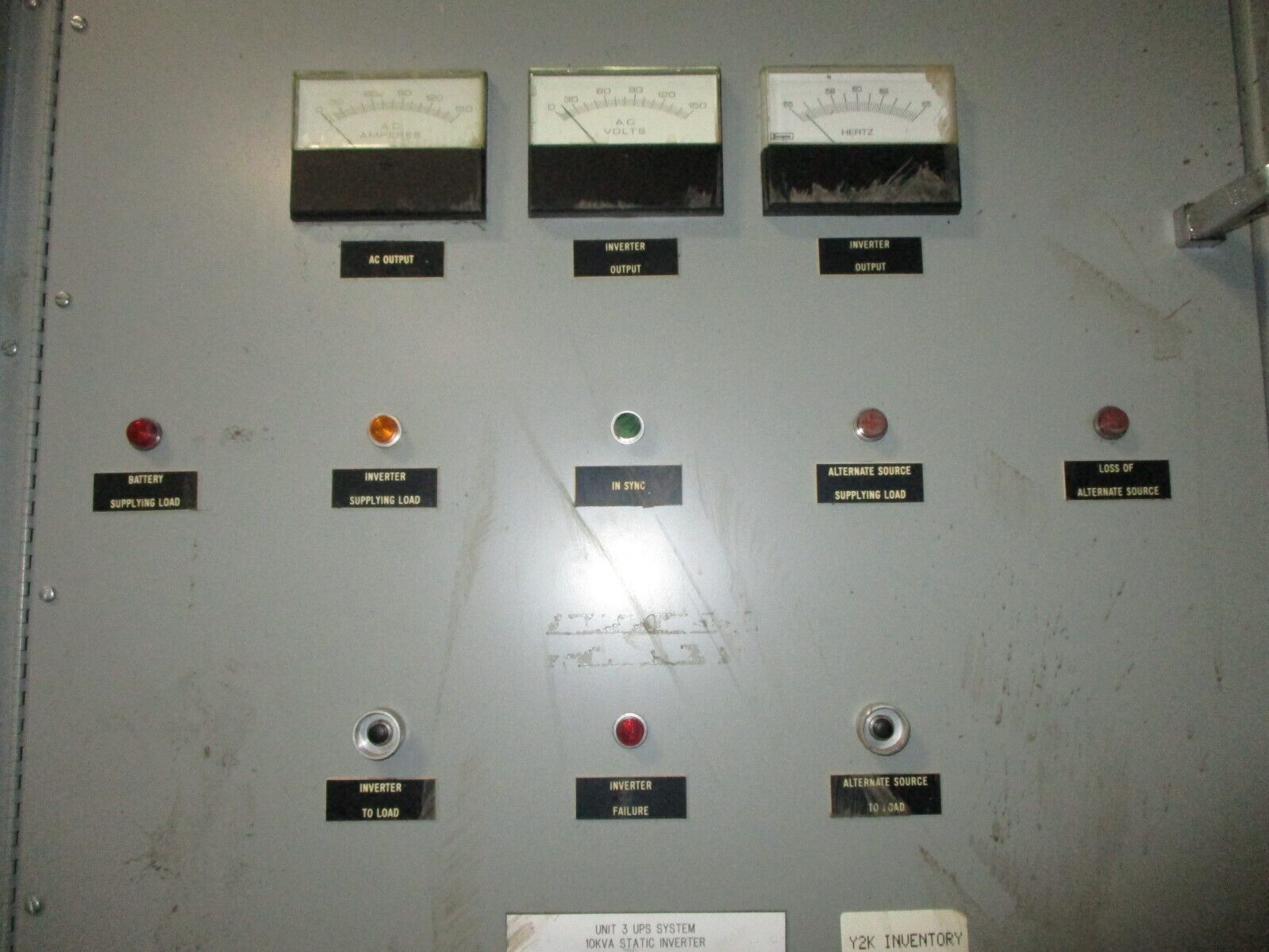 SCI 10 KVA Inverter SS12100T Input: 105-140VDC 130-95A Used