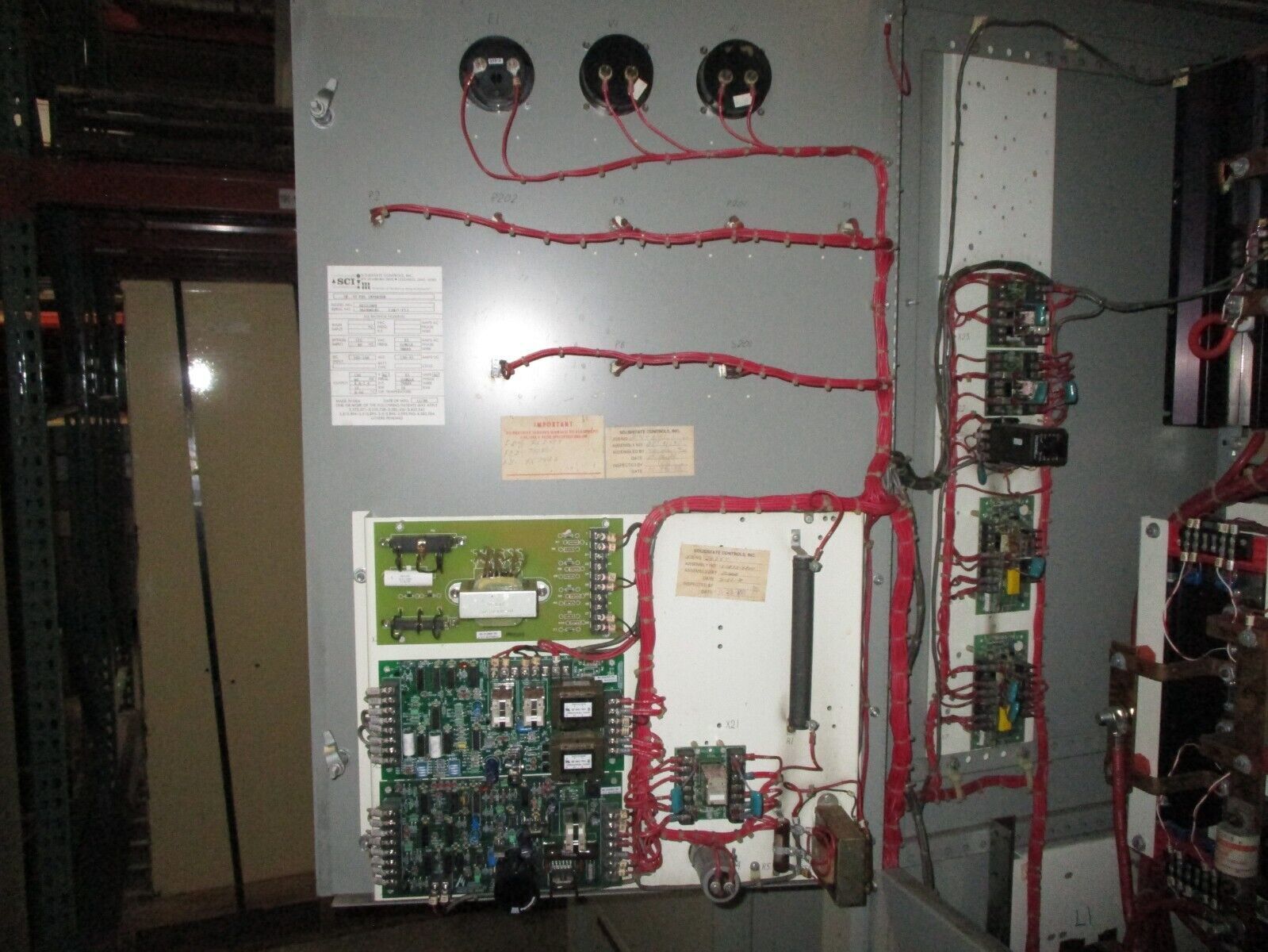 SCI 10 KVA Inverter SS12100T Input: 105-140VDC 130-95A Used