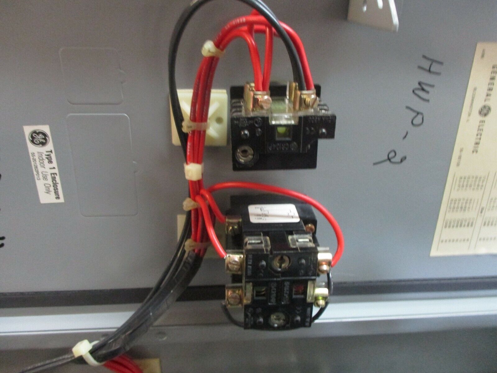 GE Non-Fusible Size 1 Combination CR308C1041AABSLR 115-120V Coil 27A 600V Used